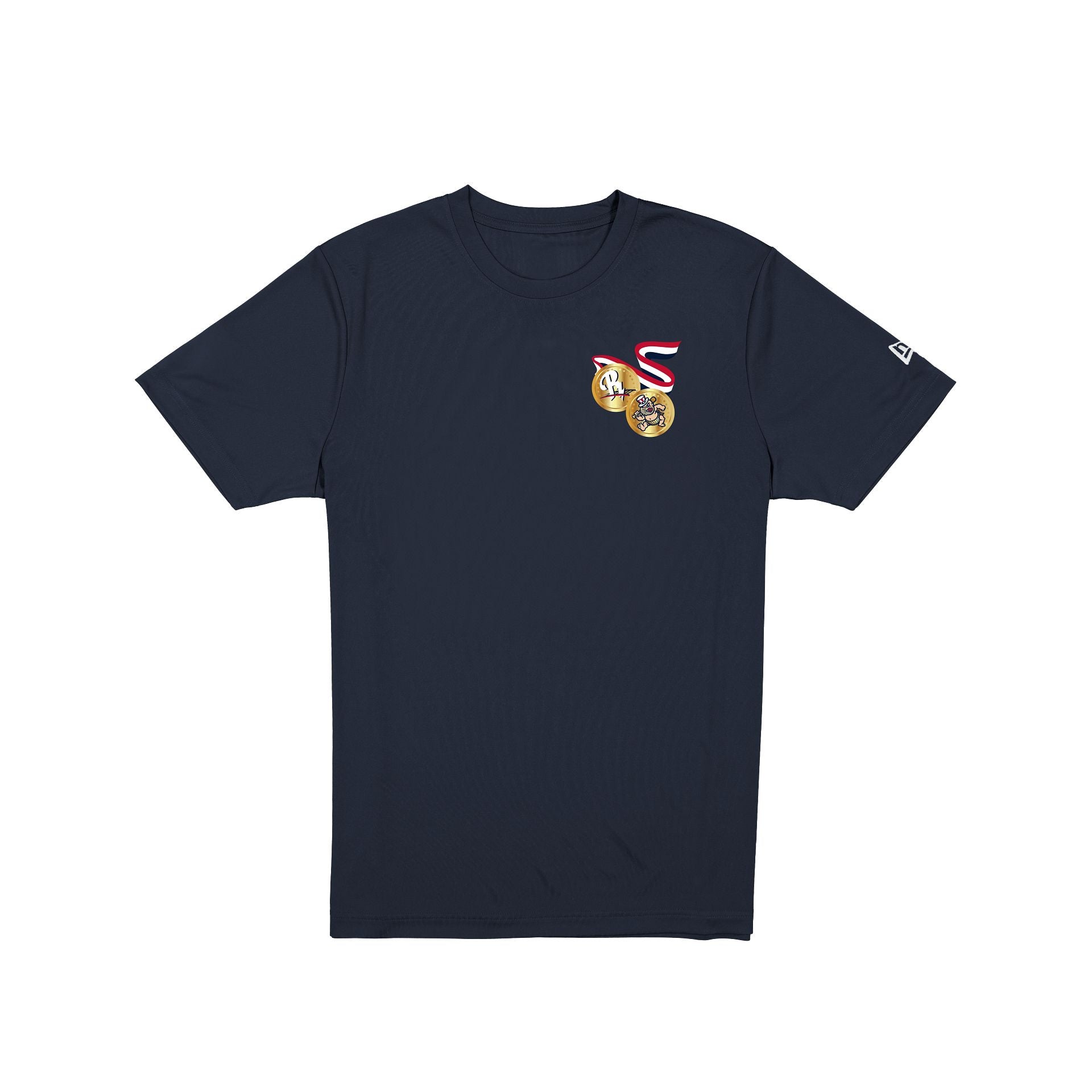 Scranton Wilkes-Barre RailRiders Americana Navy T-Shirt