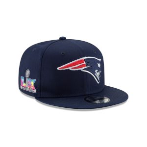 New England Patriots Super Bowl LX Participation Sidepatch 9FIFTY Snap
