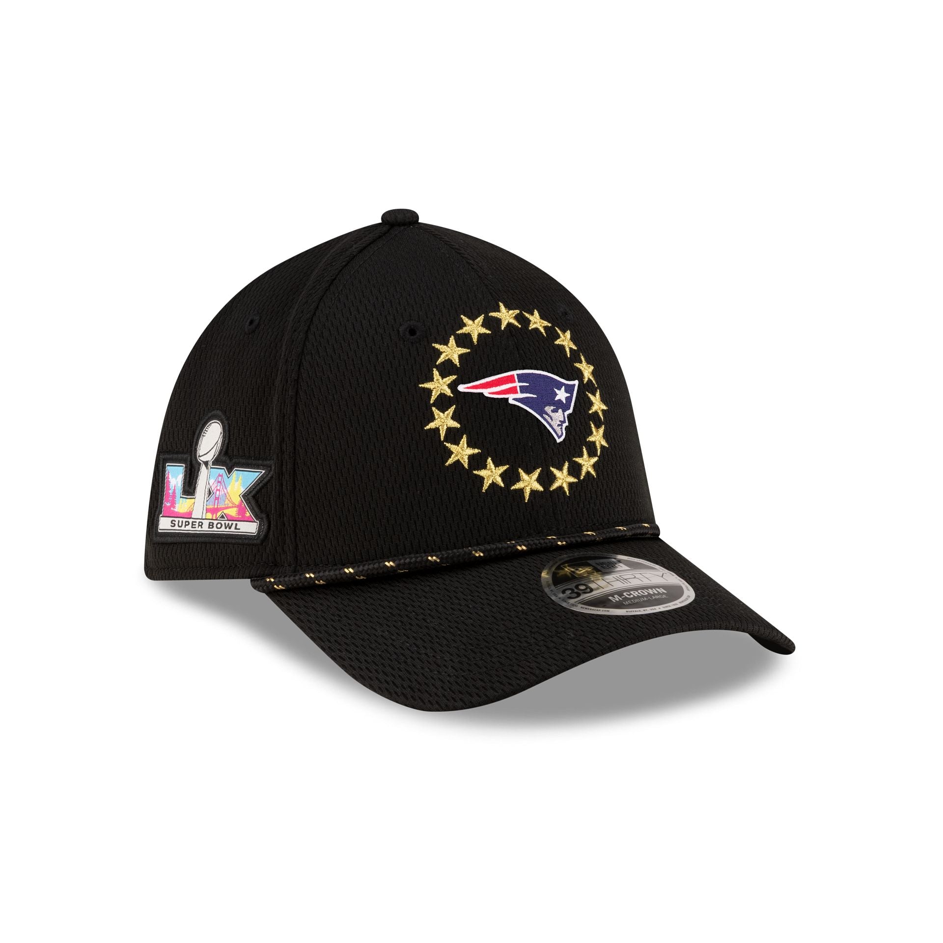 New England Patriots Super Bowl LX Participation 39THIRTY M-Crown Stre