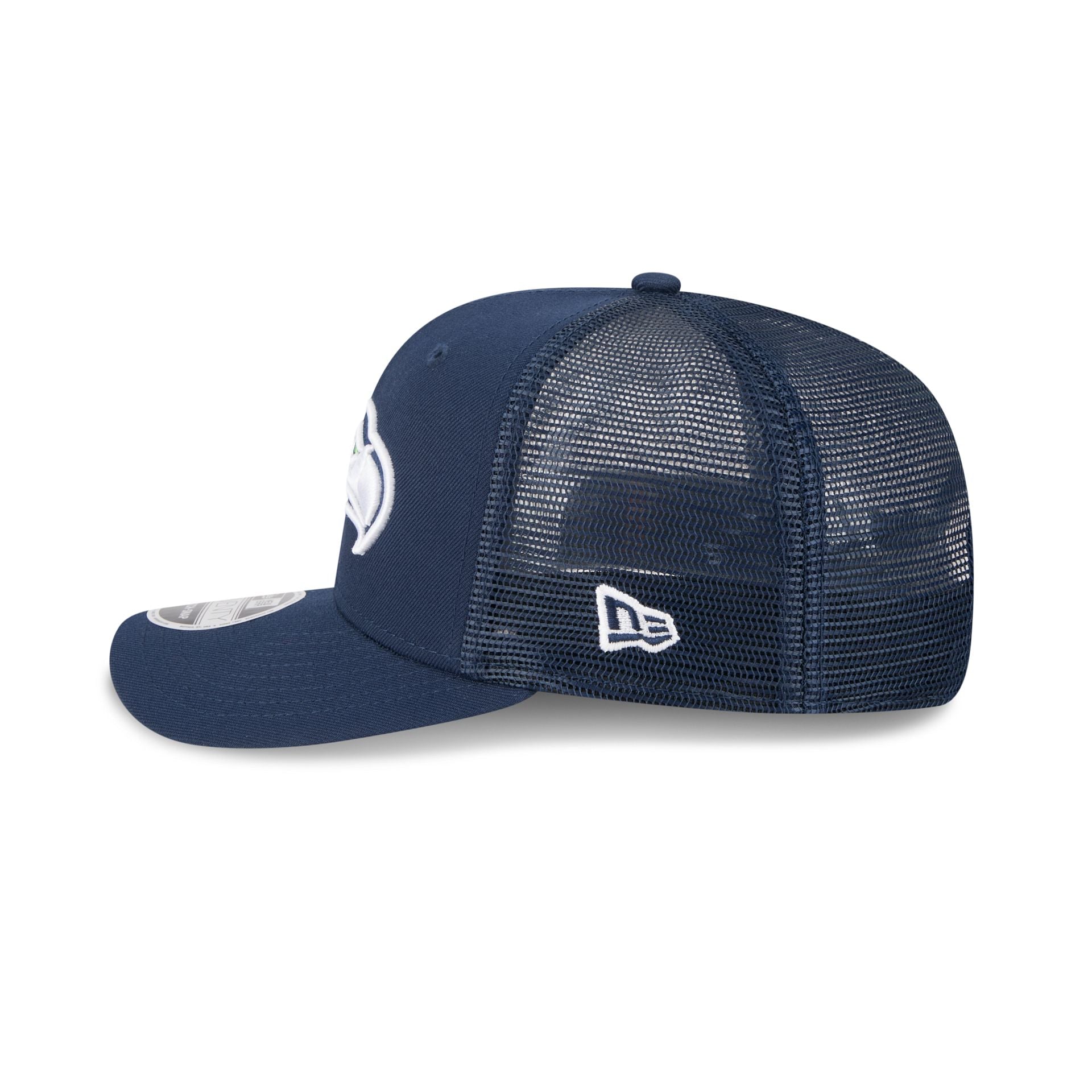 Seattle Seahawks Super Bowl LX Champions Sasquatch Sidepatch 9SEVENTY Trucker Hat - Image 5