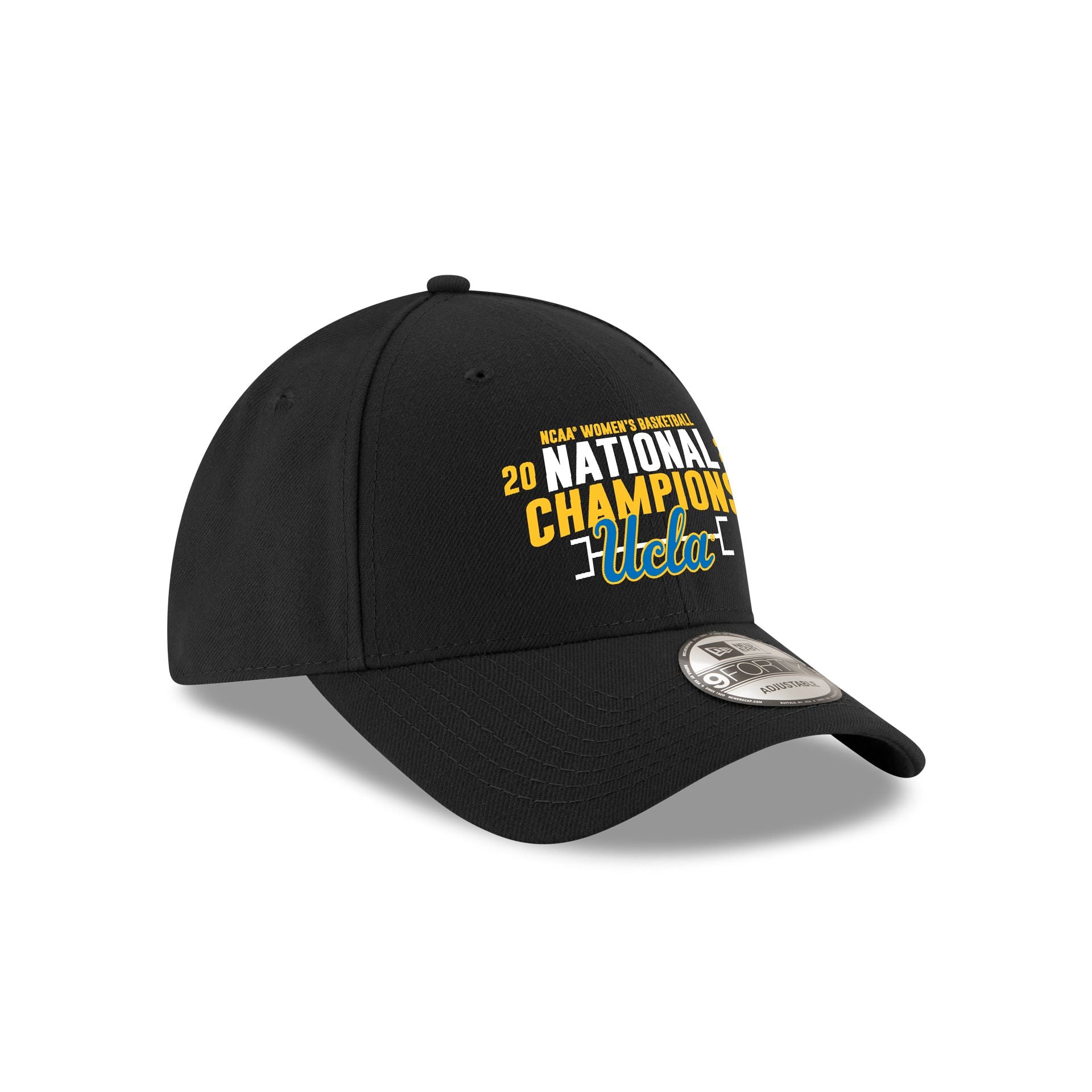 UCLA Bruins 2026 NCAA Women's Basketball National Champions 9FORTY Adjustable Hat - Image 3