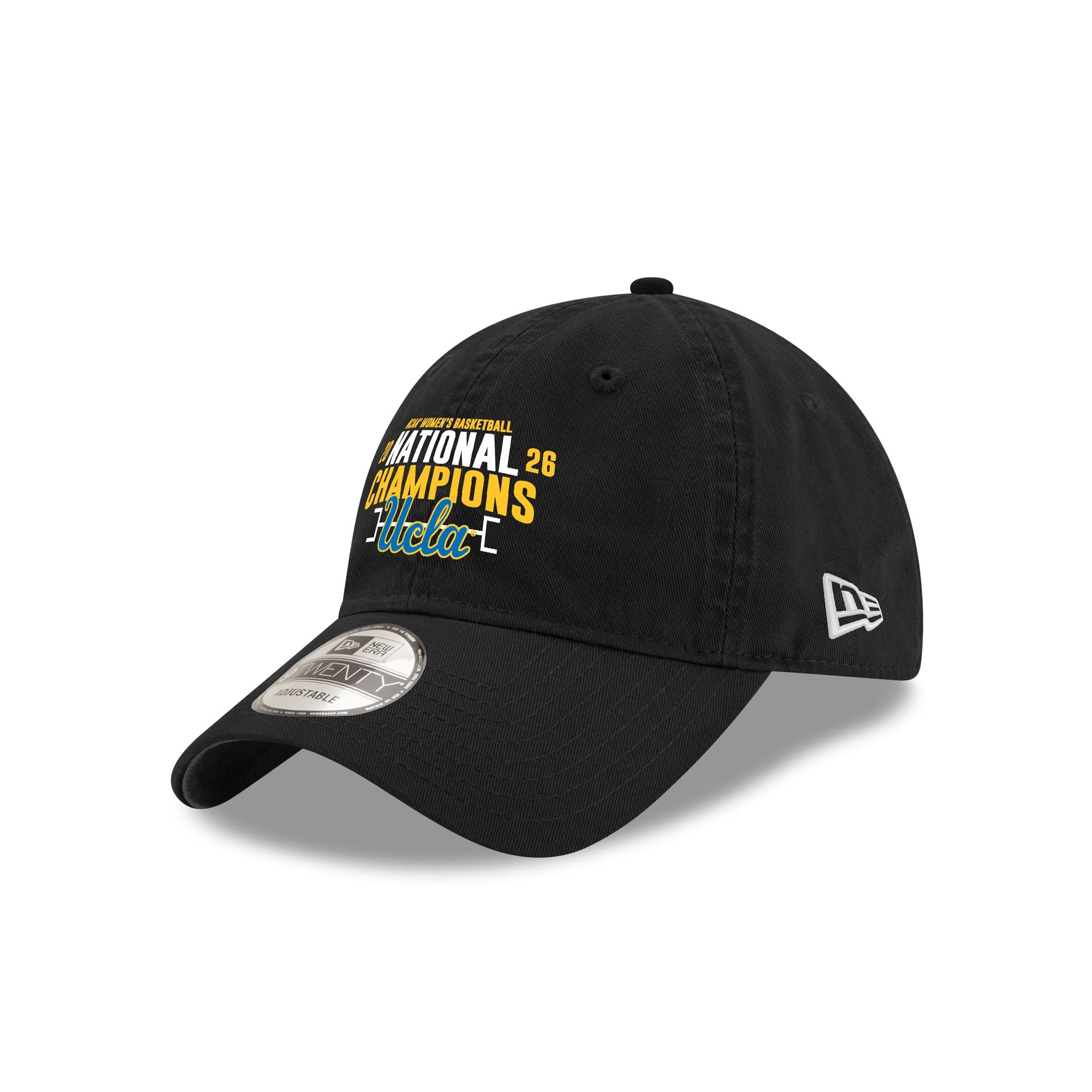 UCLA Bruins 2026 NCAA Women's Basketball National Champions 9TWENTY Adjustable Hat