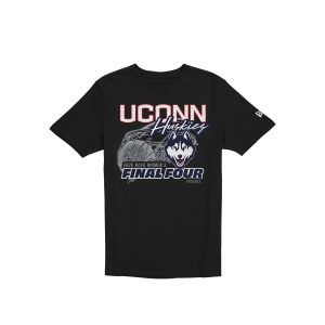 Connecticut Huskies 2026 NCAA Women's Final Four Black T-Shirt