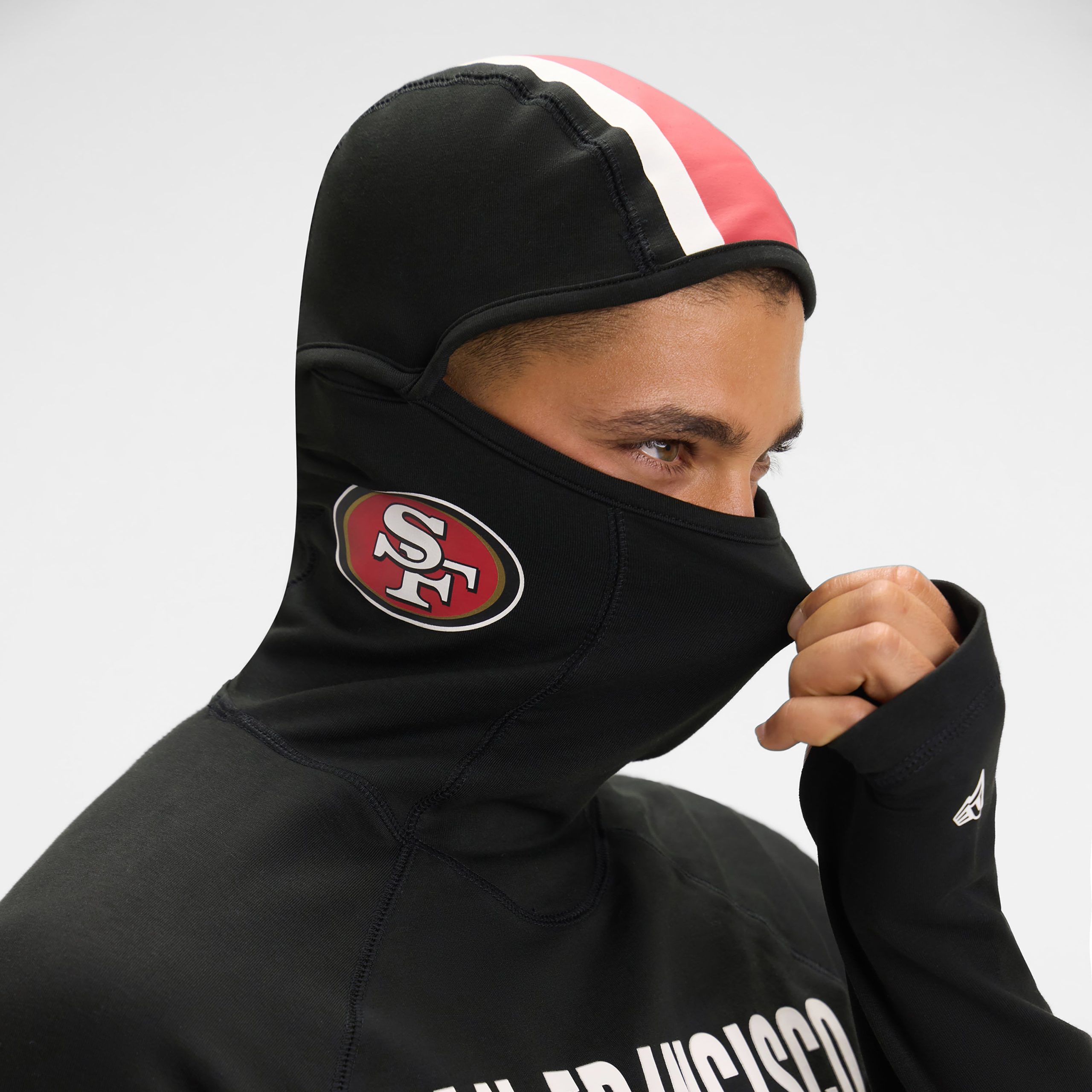Denver Broncos 2025 Functional Fandom Black Balaclava Hoodie - Image 6