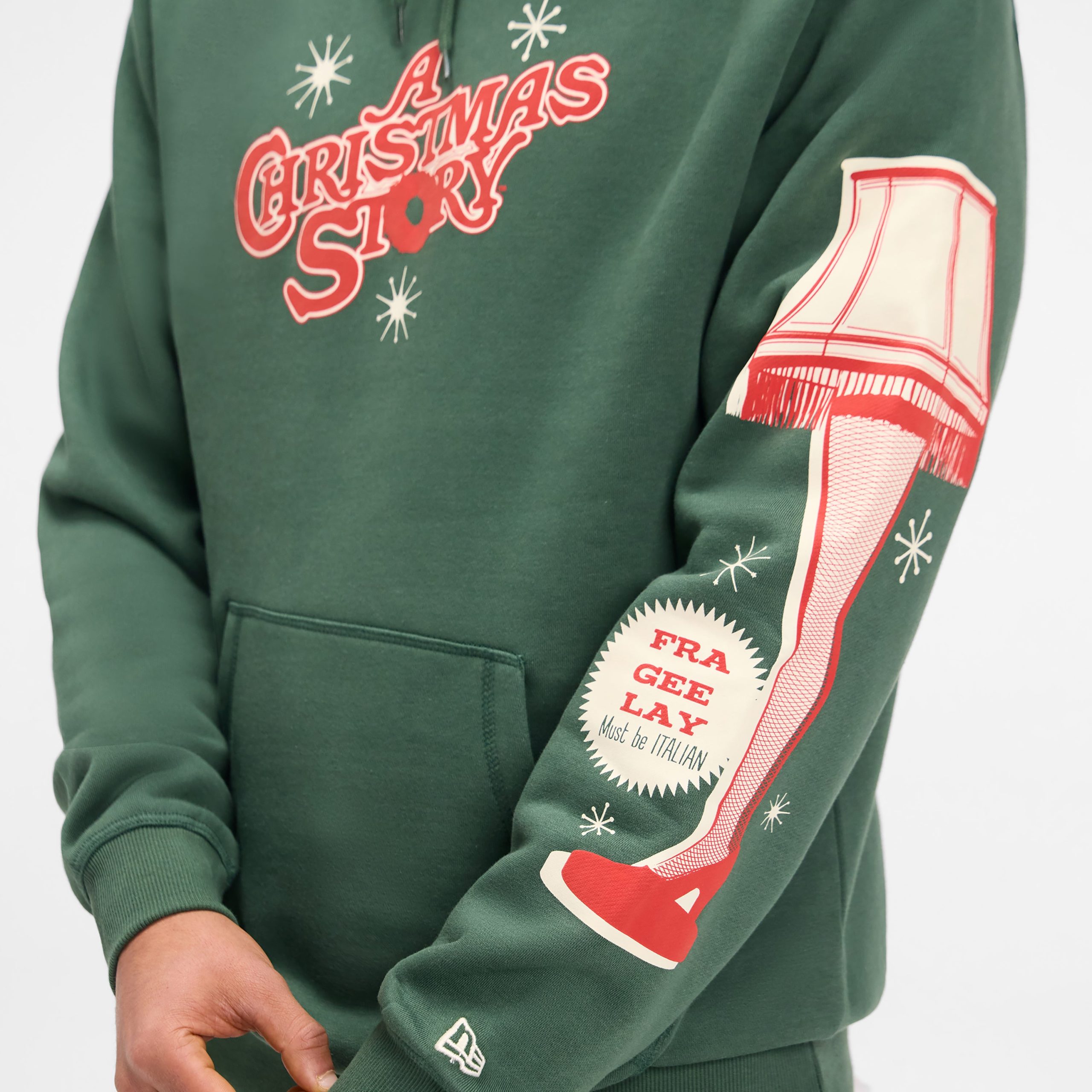 A Christmas Story Green Hoodie - Image 4