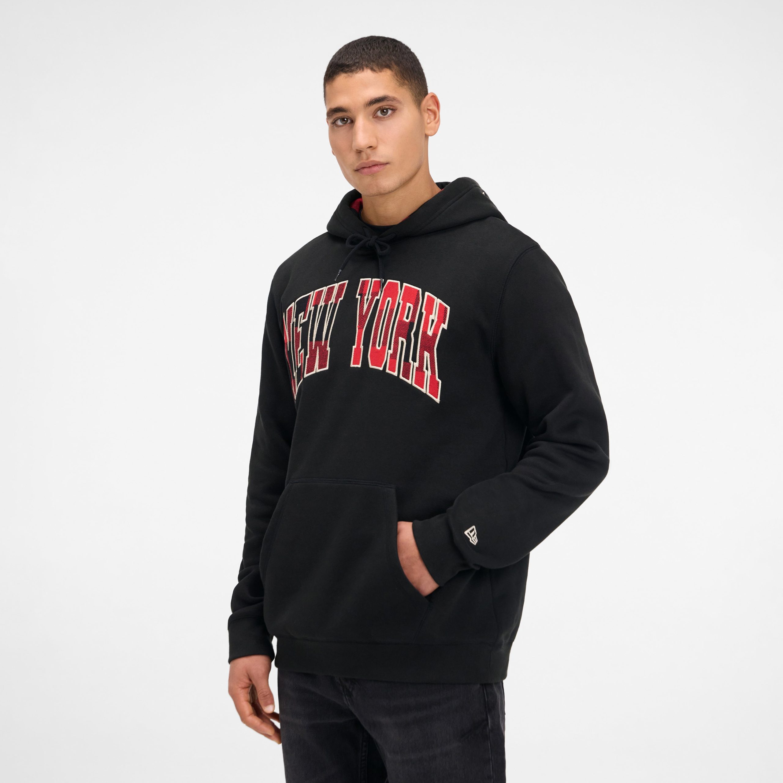 Brooklyn Nets Evergreen Check Hoodie - Image 2