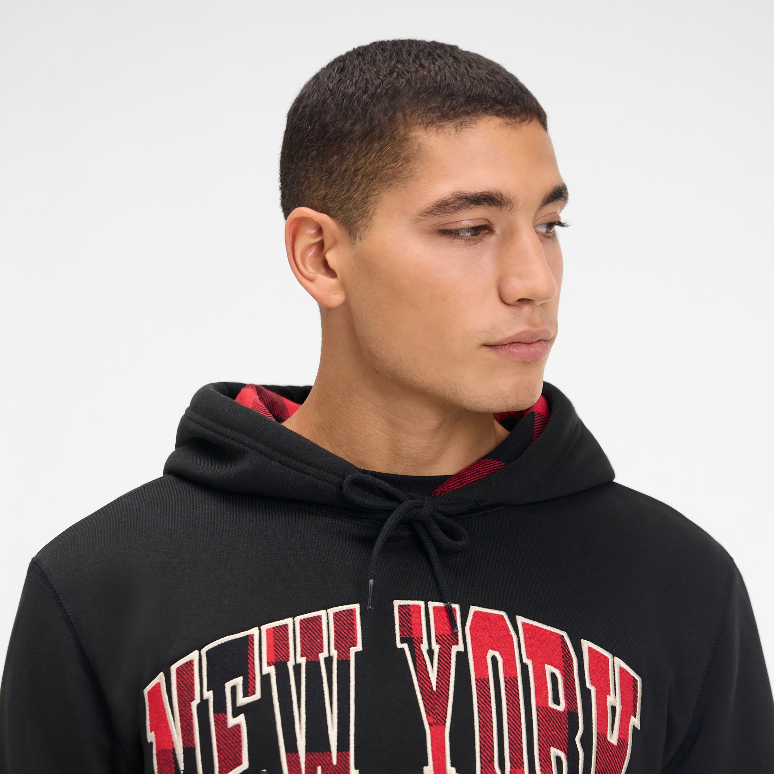 Brooklyn Nets Evergreen Check Hoodie - Image 4