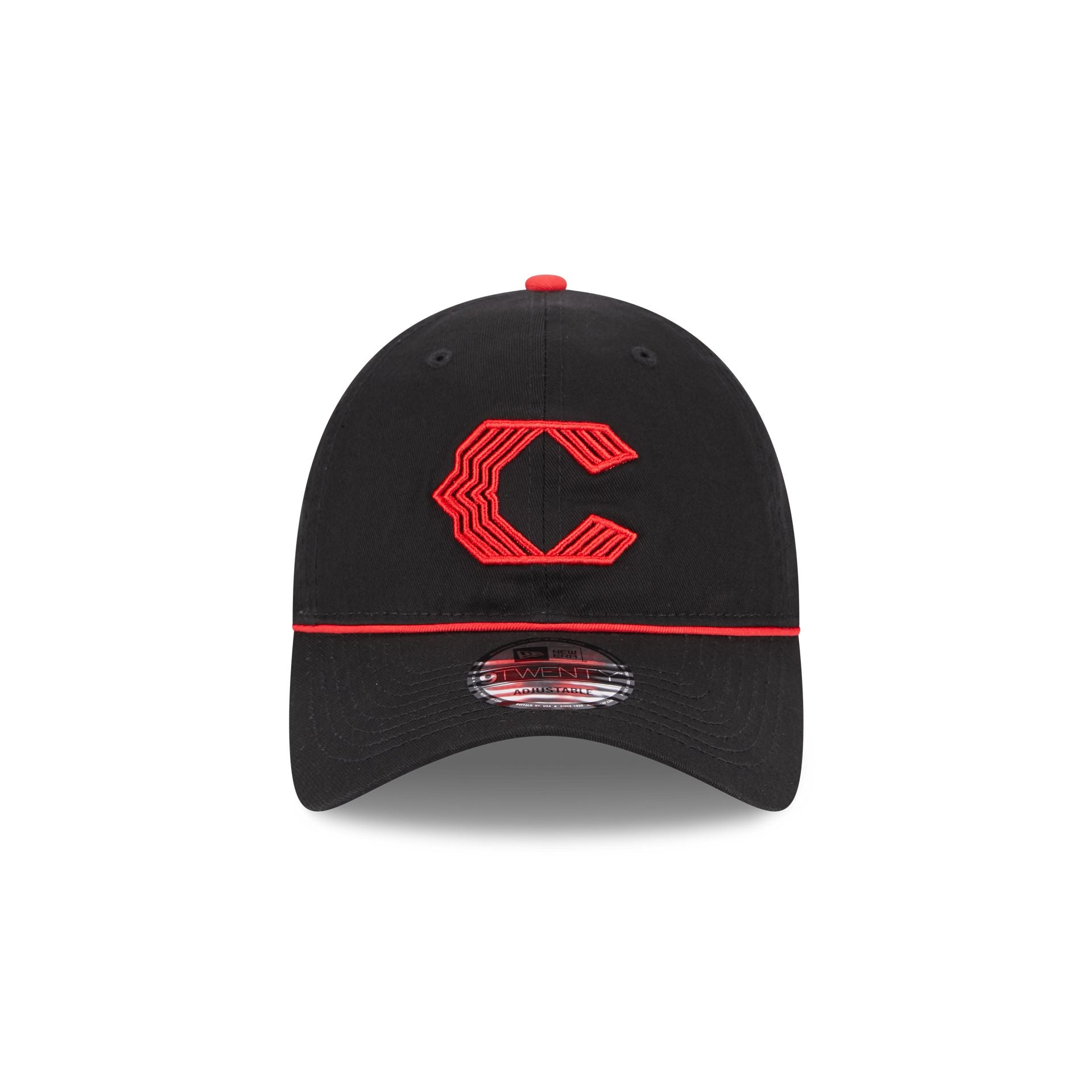 Cincinnati Reds 2026 City Connect Kids Black 9TWENTY Adjustable Hat - Image 2