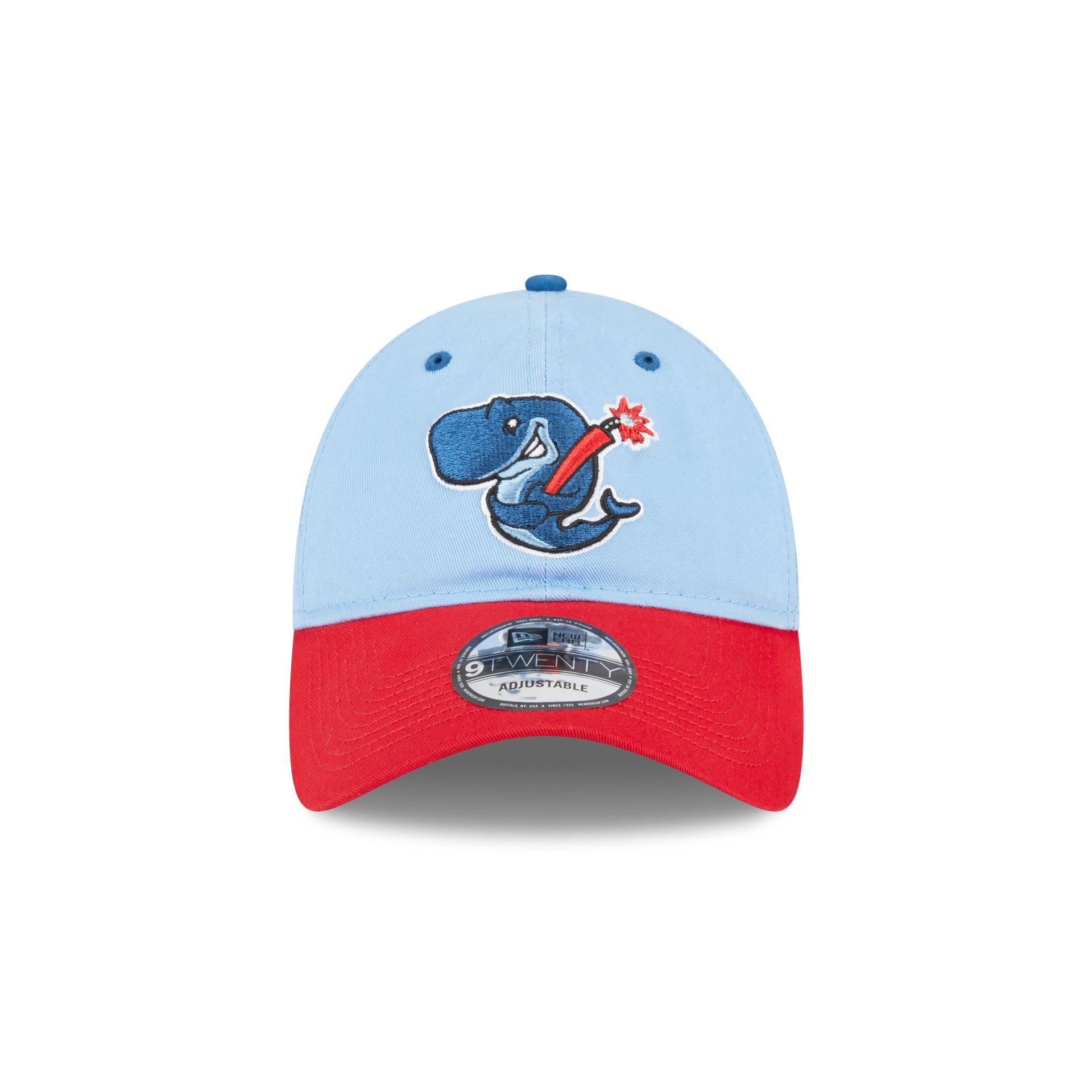 Eugene Emeralds Theme Night Light Blue 9TWENTY Adjustable Hat - Image 2