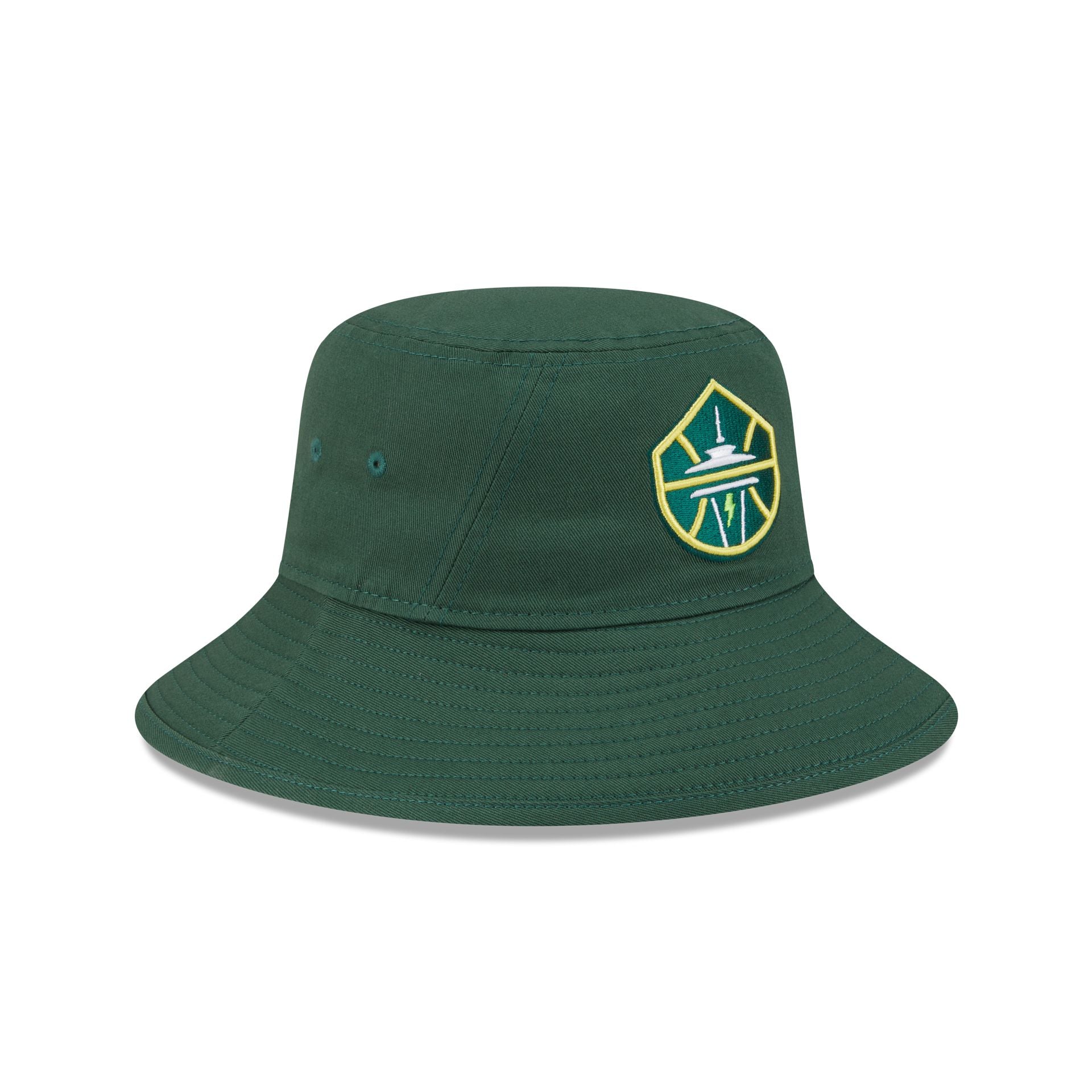 Seattle Storm Green Bucket Hat Hat - Image 3
