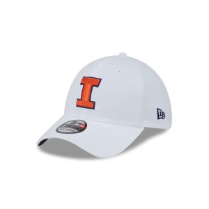 Illinois Fighting Illini Optic White 39THIRTY Stretch Fit Hat