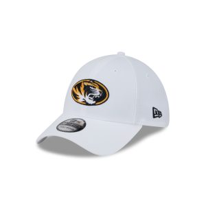 Missouri Tigers Optic White 39THIRTY Stretch Fit Hat