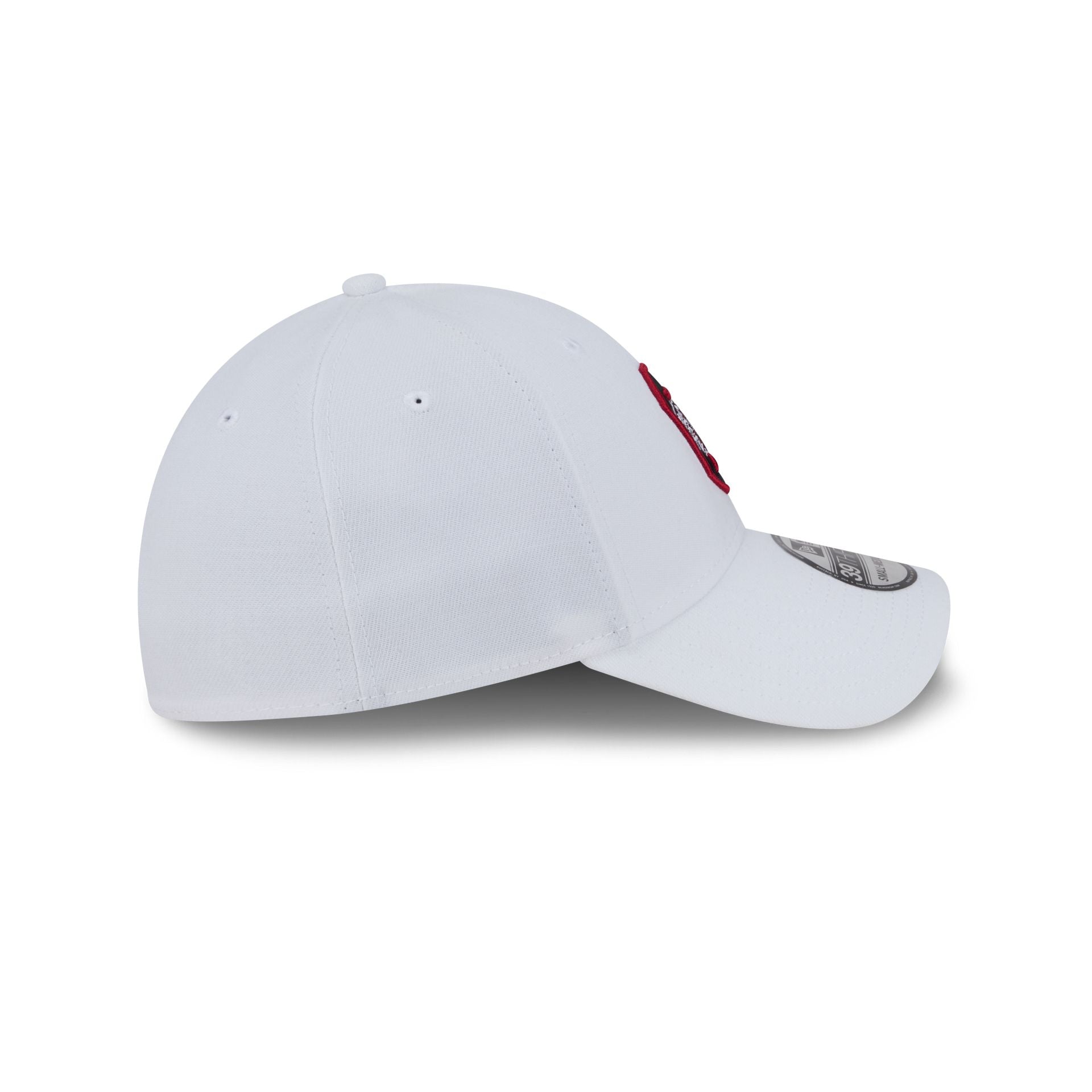 South Carolina Gamecocks Optic White 39THIRTY Stretch Fit Hat - Image 5
