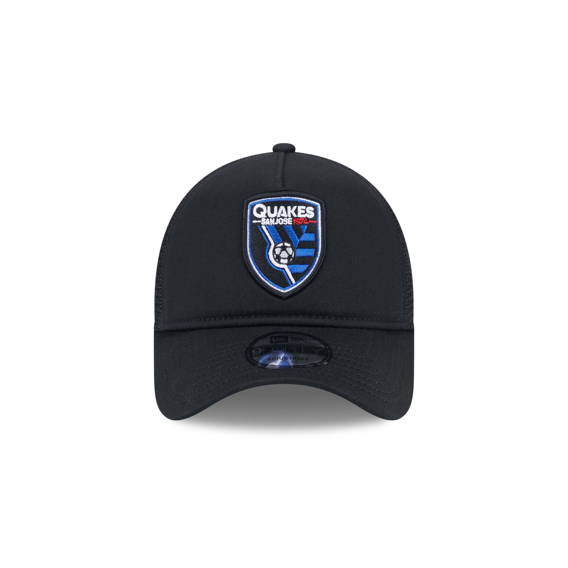 San Jose Earthquakes Team 9FORTY A-Frame Snapback Hat - Image 2