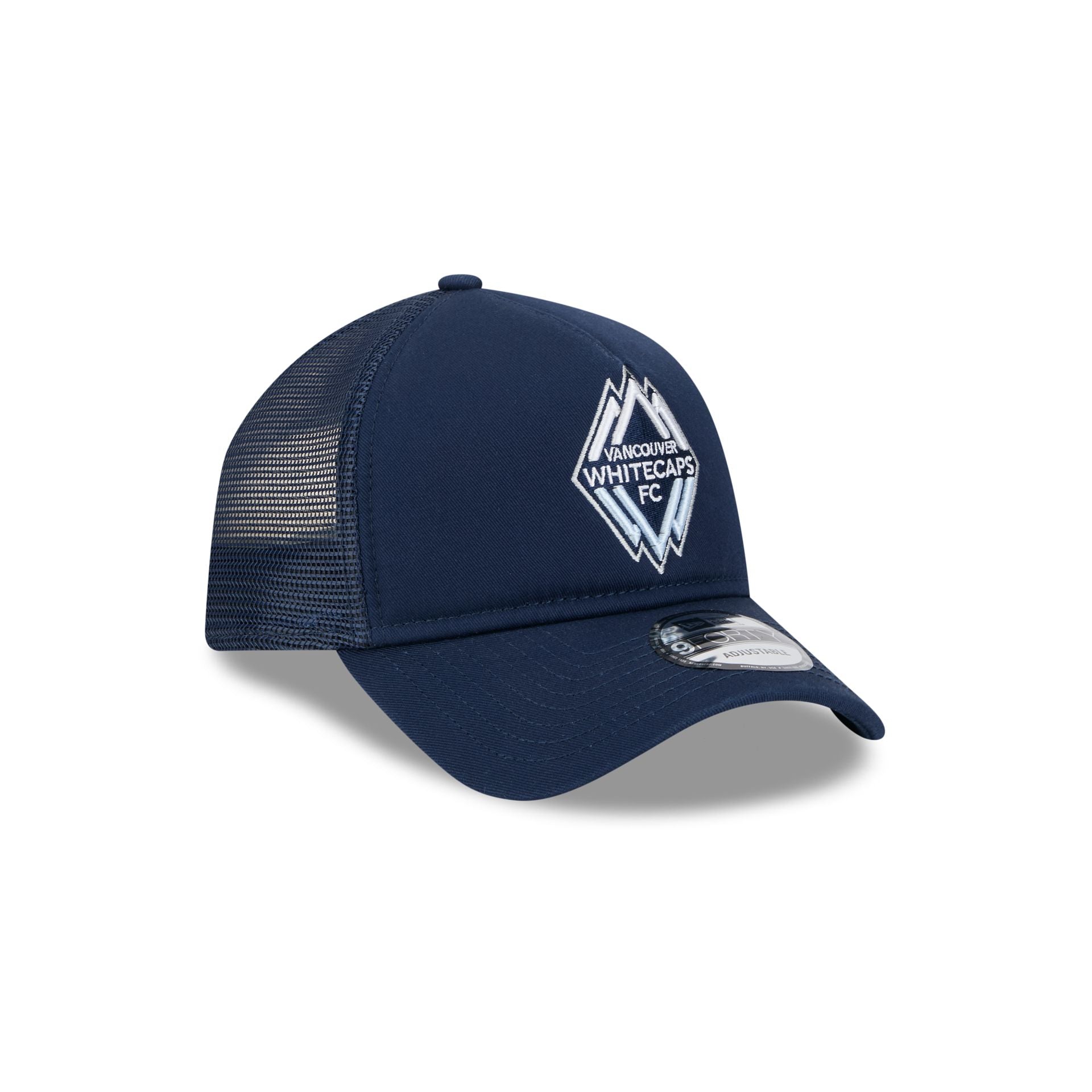 Vancouver Whitecaps FC Team 9FORTY A-Frame Snapback Hat - Image 3