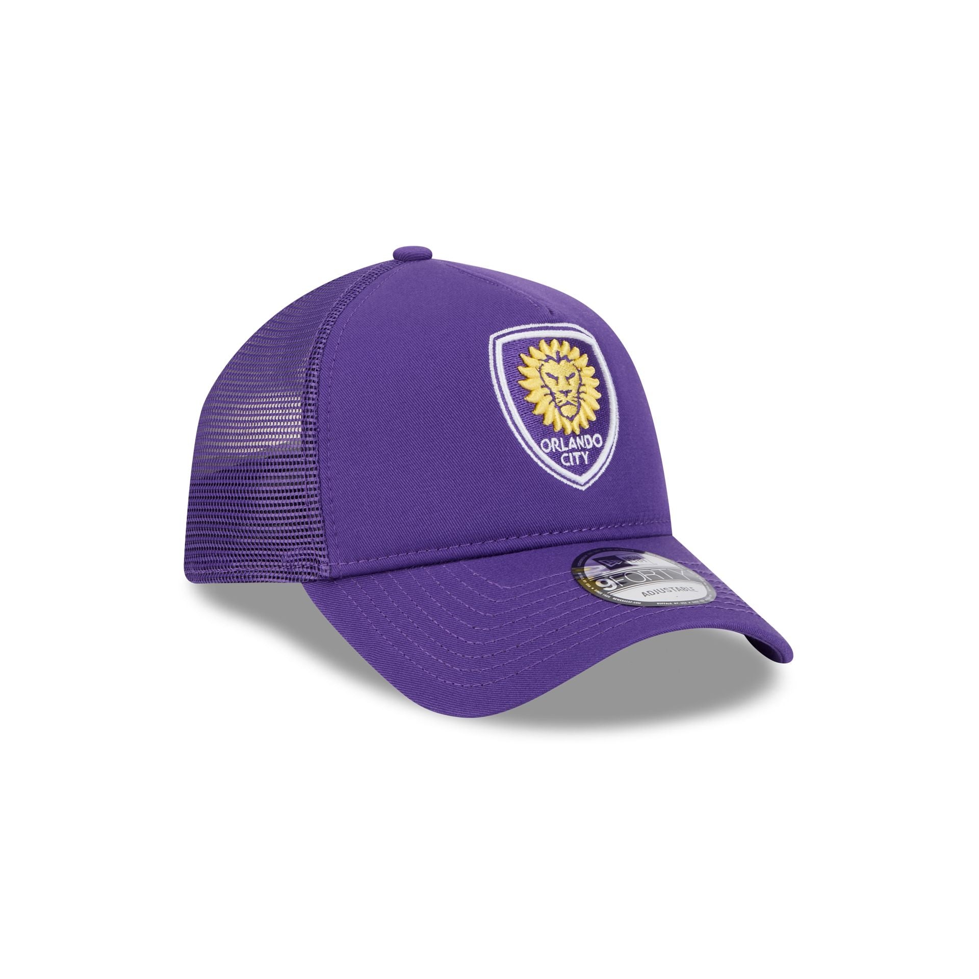 Orlando City SC Team 9FORTY A-Frame Snapback Hat - Image 3