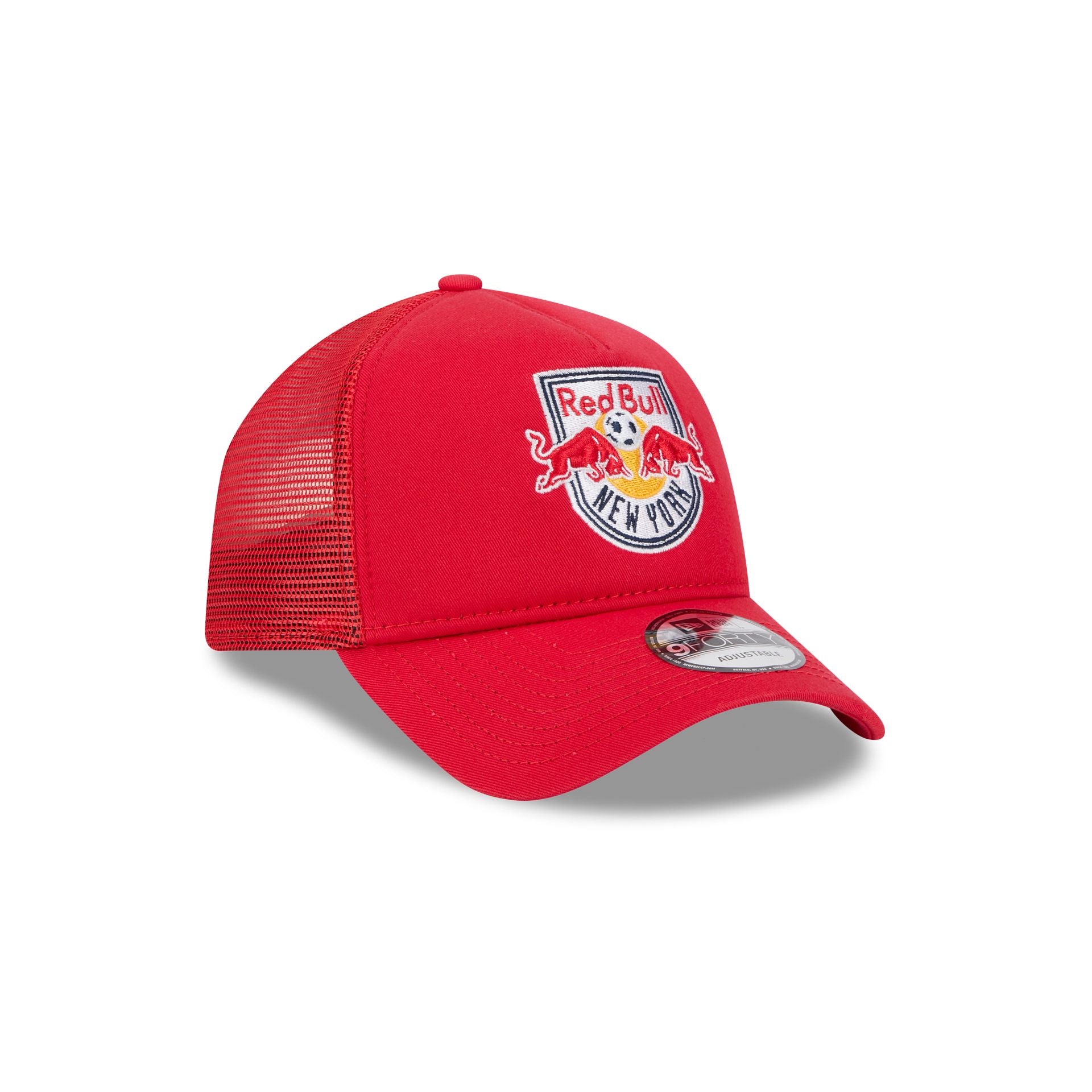 New York Red Bulls Team 9FORTY A-Frame Snapback Hat - Image 3