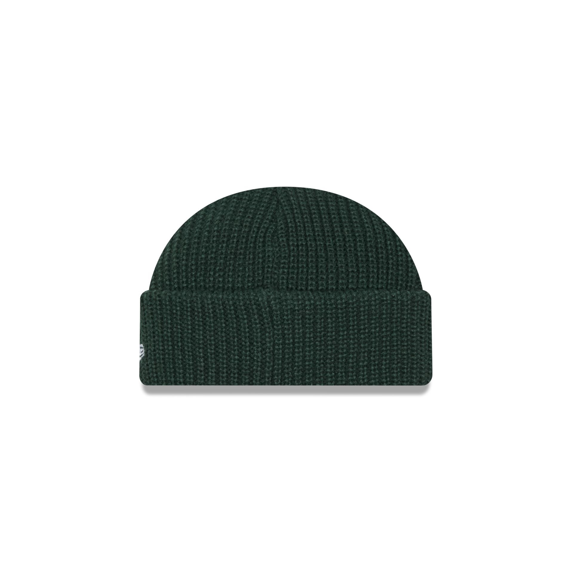 New Era Cap Green Ribbed Skully Knit Beanie - Image 2