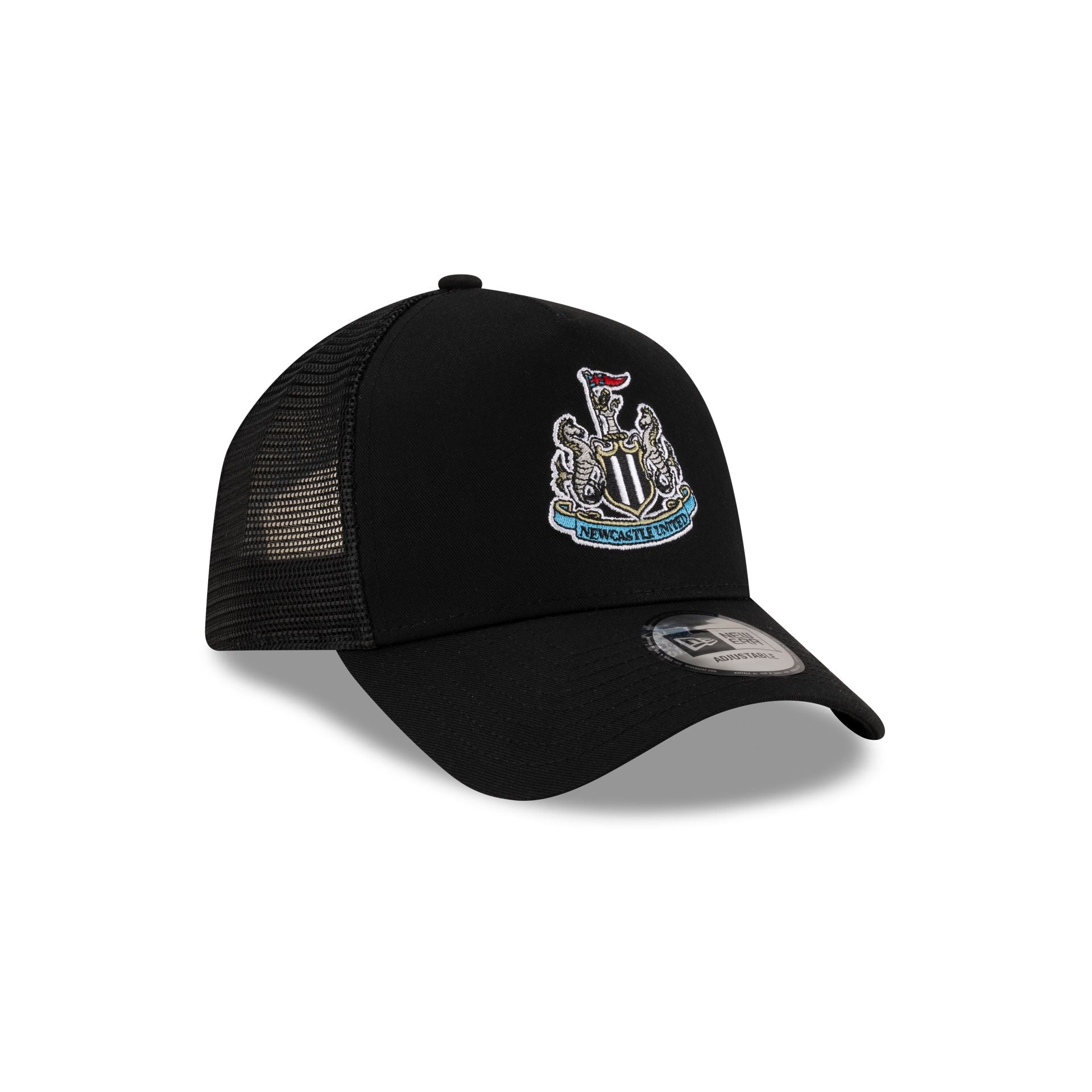 Newcastle United FC Core Black 9FORTY A-Frame Trucker Hat - Image 3