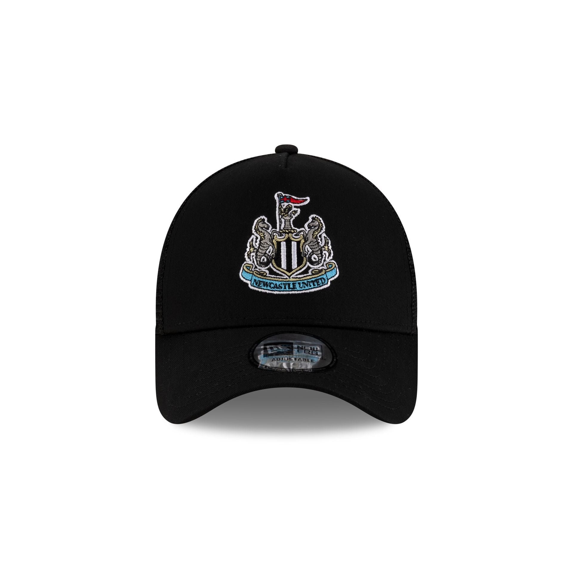 Newcastle United FC Core Black 9FORTY A-Frame Trucker Hat - Image 2