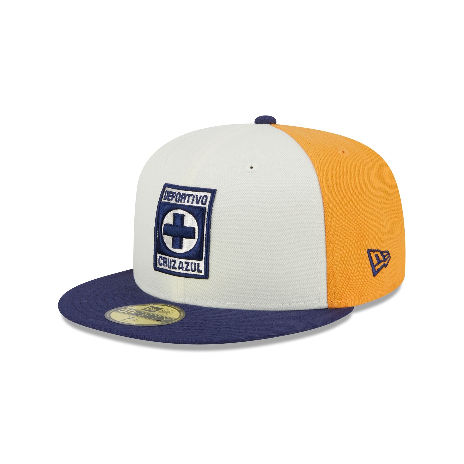 Cruz Azul Retro Logo 59FIFTY Fitted Hat - Image 3