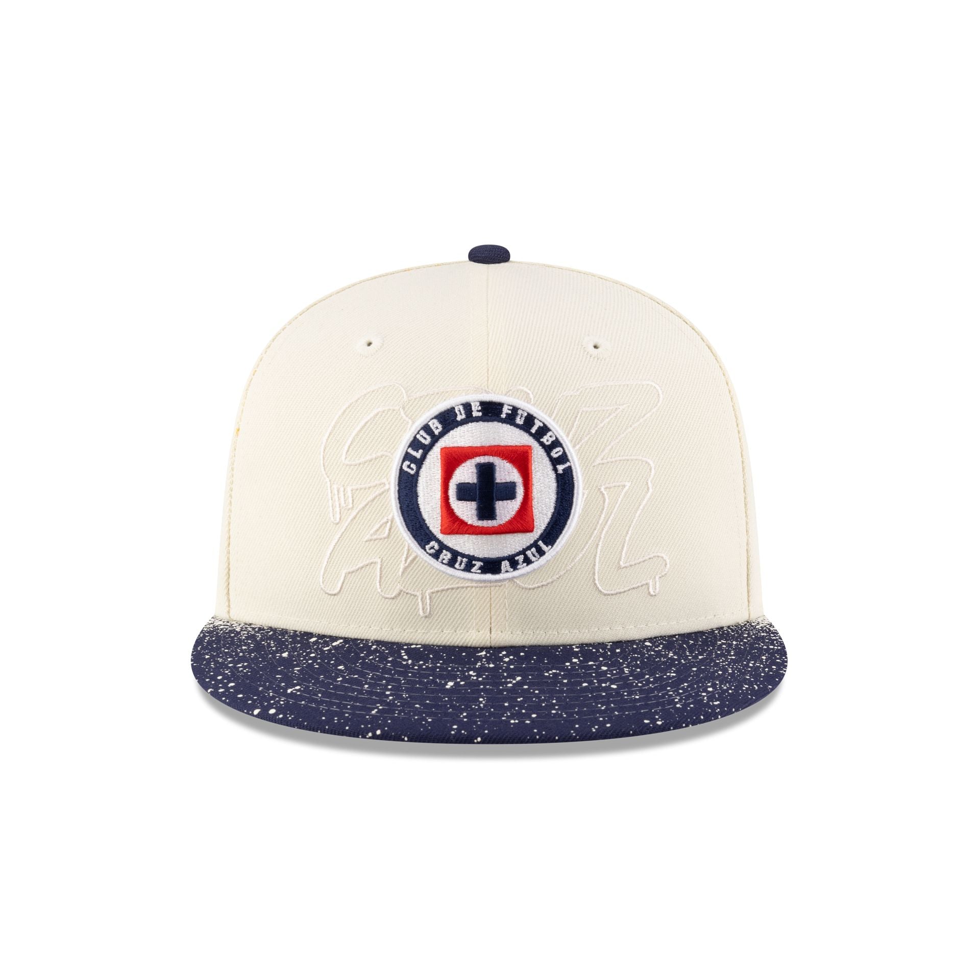 Cruz Azul Splattered Visor 59FIFTY Fitted Hat - Image 2