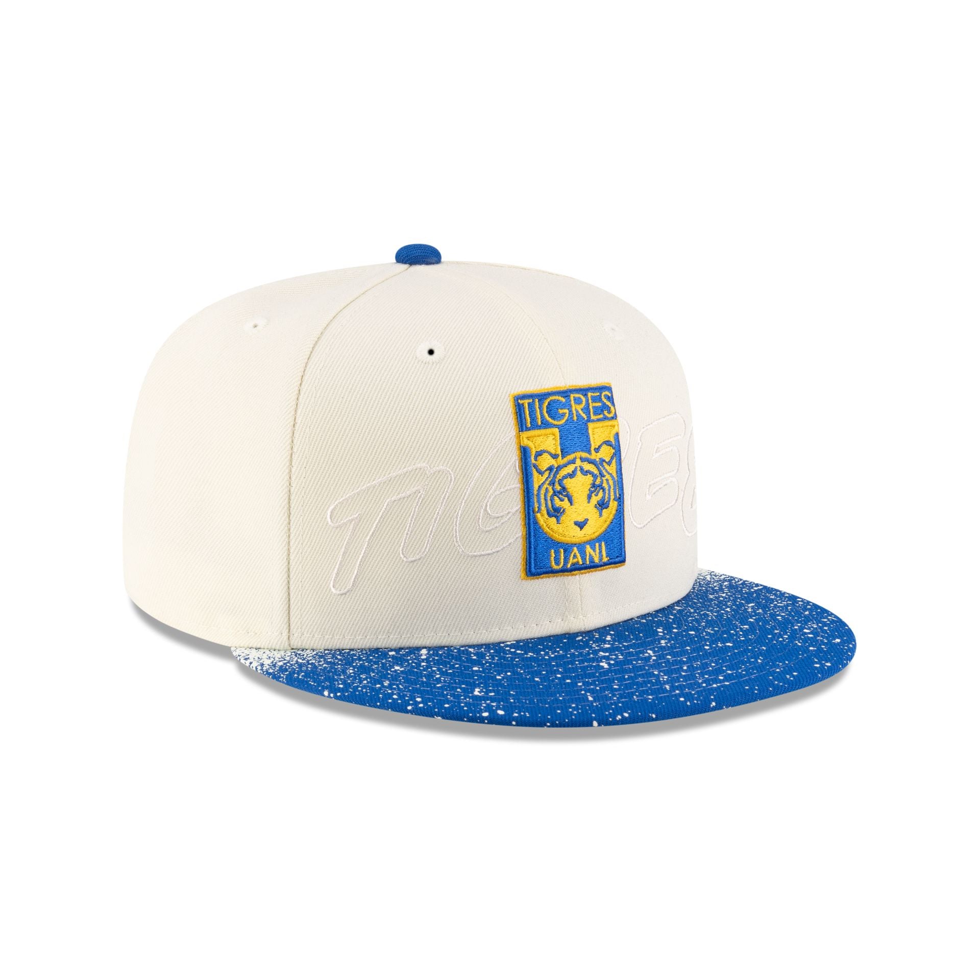 Club Tigres UANL Splattered Visor 59FIFTY Fitted Hat - Image 3