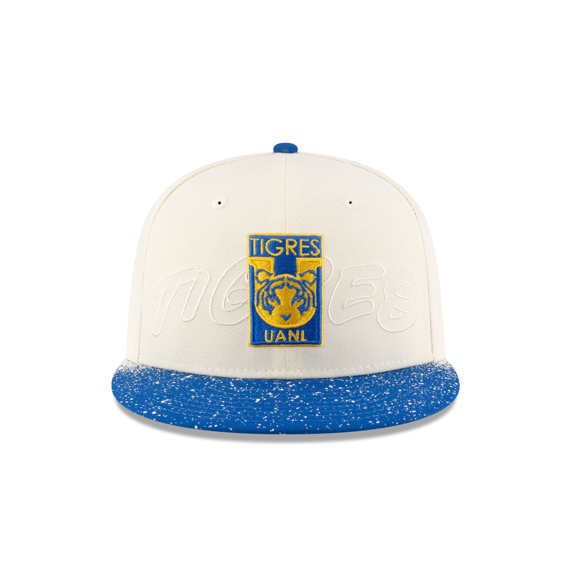 Club Tigres UANL Splattered Visor 59FIFTY Fitted Hat - Image 2