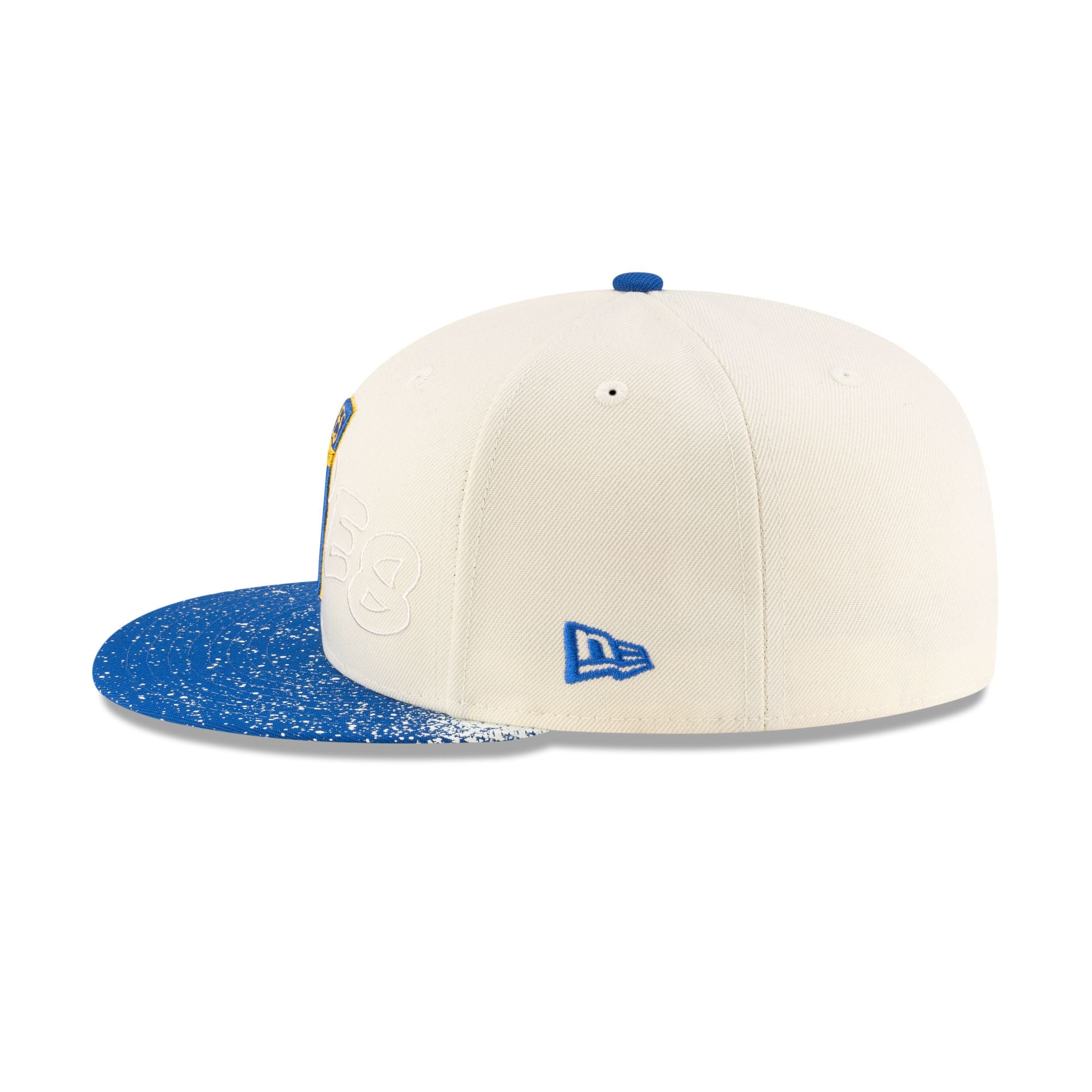 Club Tigres UANL Splattered Visor 59FIFTY Fitted Hat - Image 4