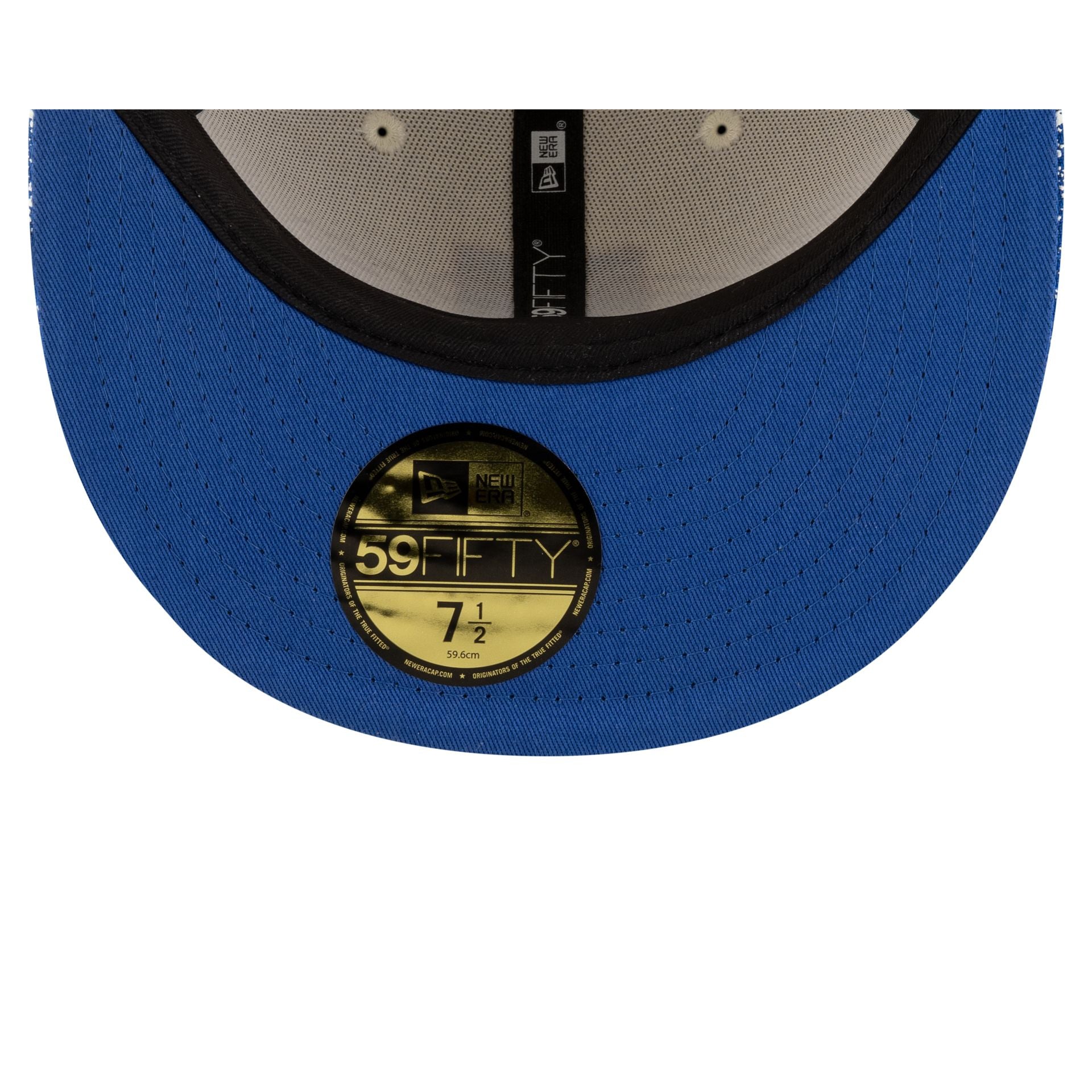 Club Tigres UANL Splattered Visor 59FIFTY Fitted Hat - Image 7