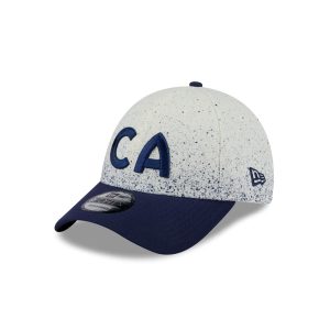 Club Am??rica Splattered Crown 9FORTY Snapback Hat