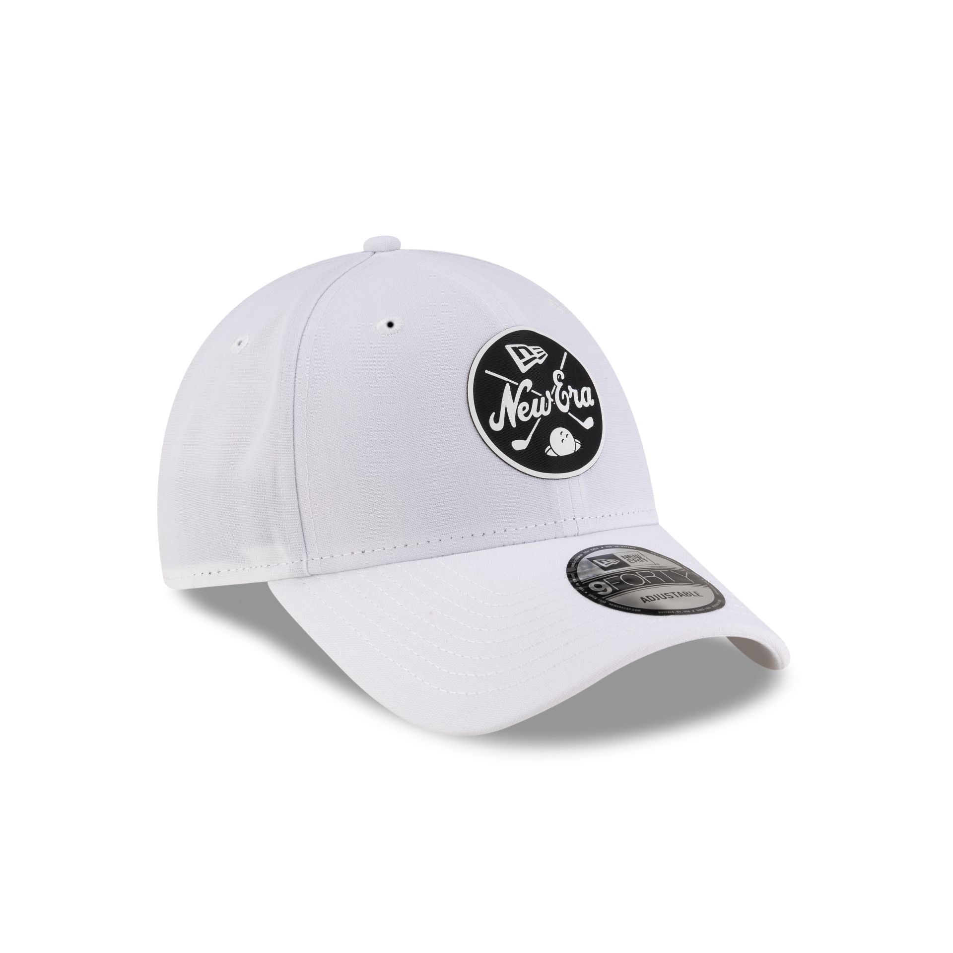 New Era Golf Repreve White 9FORTY Snapback Hat - Image 3