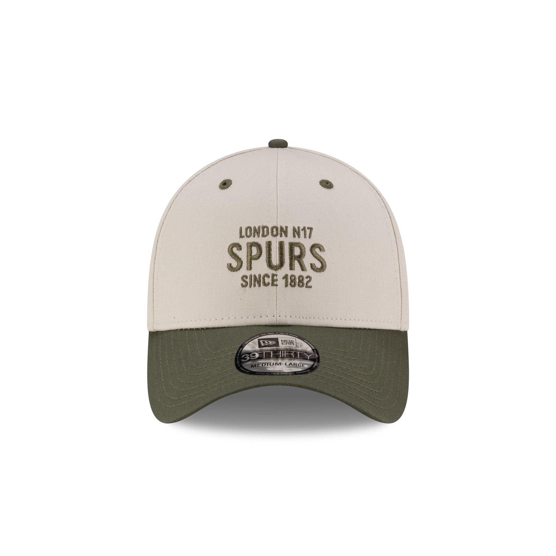 Tottenham Hotspur FC Ivory 39THIRTY Stretch Fit Hat - Image 2