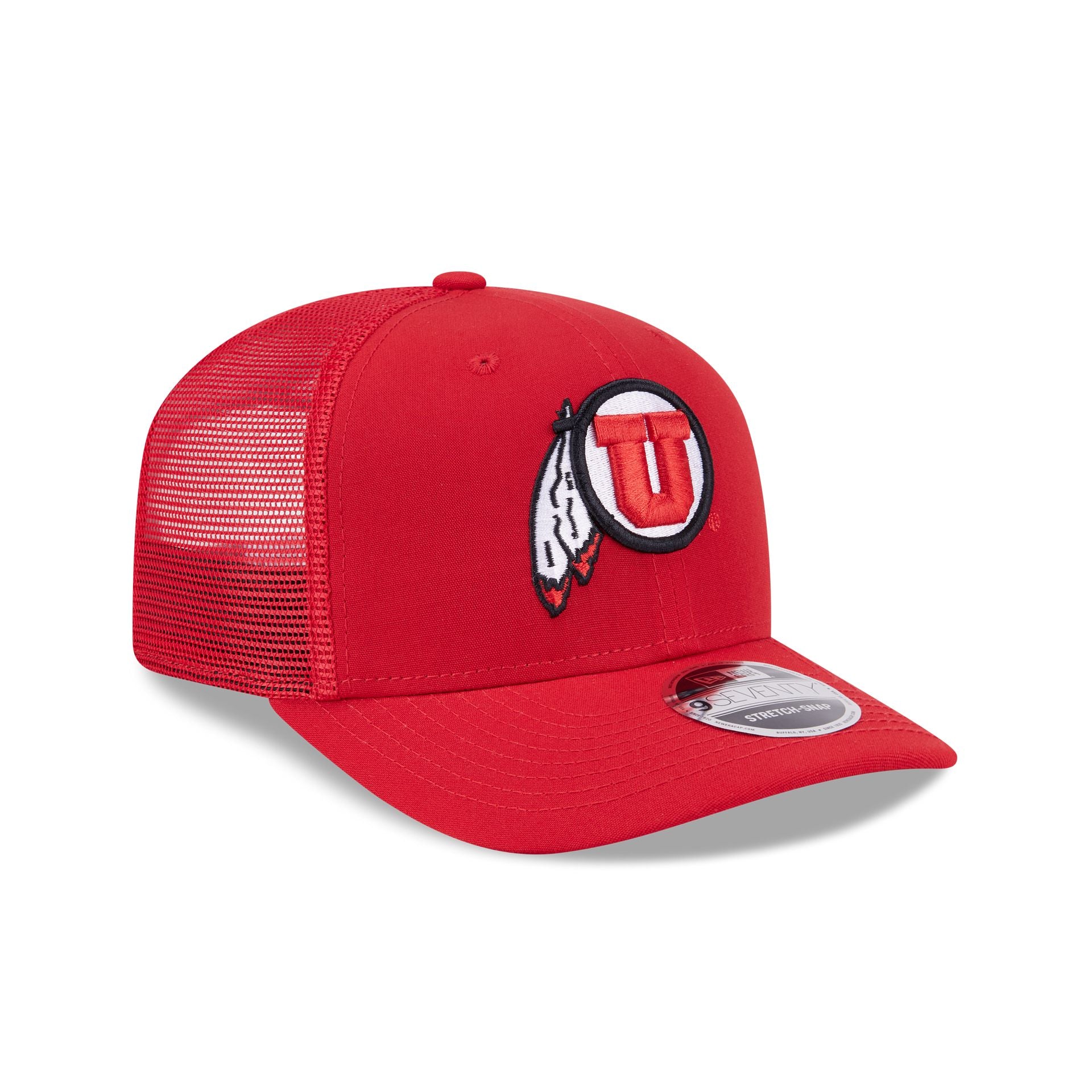 Utah Utes Simple 9SEVENTY Trucker Hat - Image 3