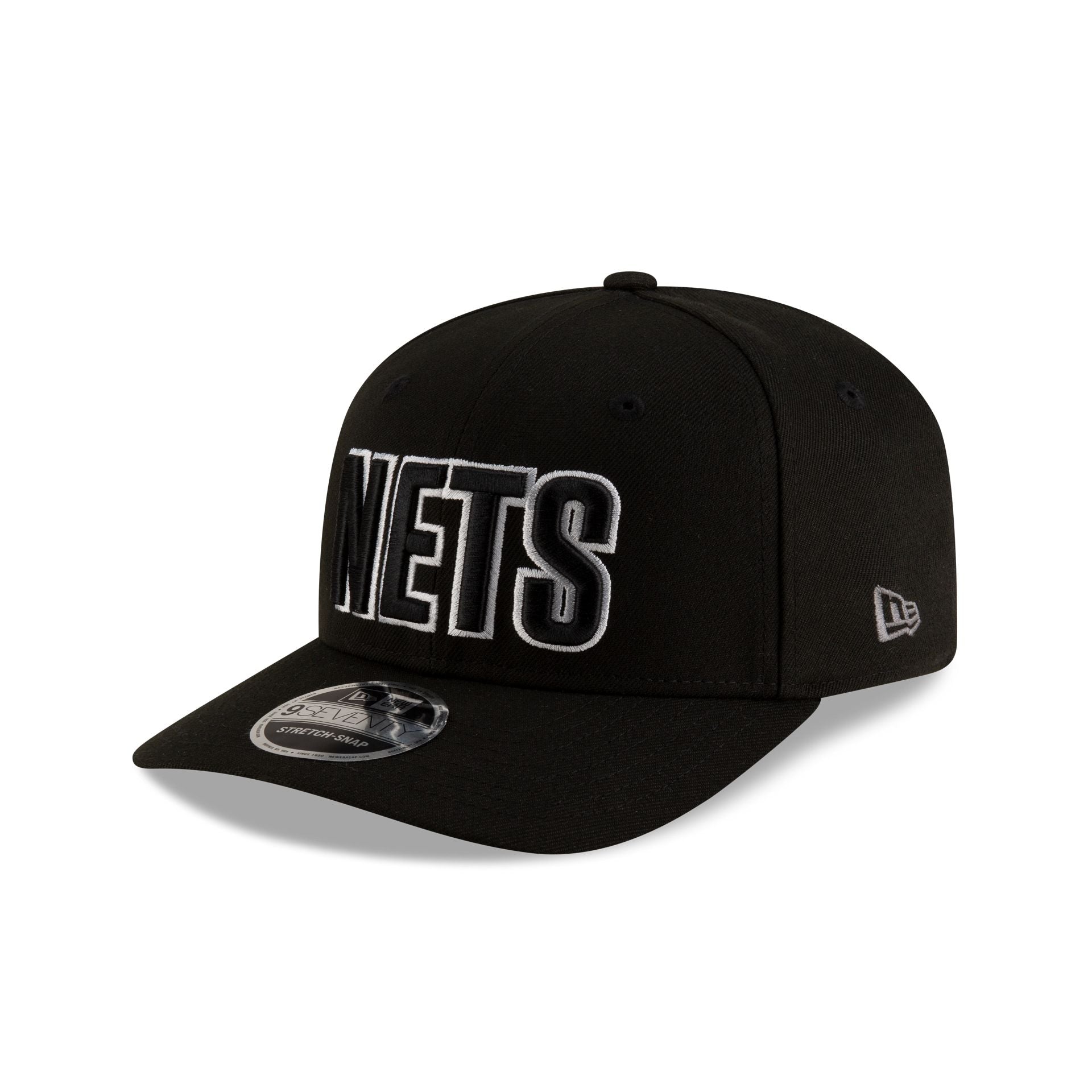 Brooklyn Nets 2025 Statement Edition 9SEVENTY Stretch-Snap Hat - Image 3