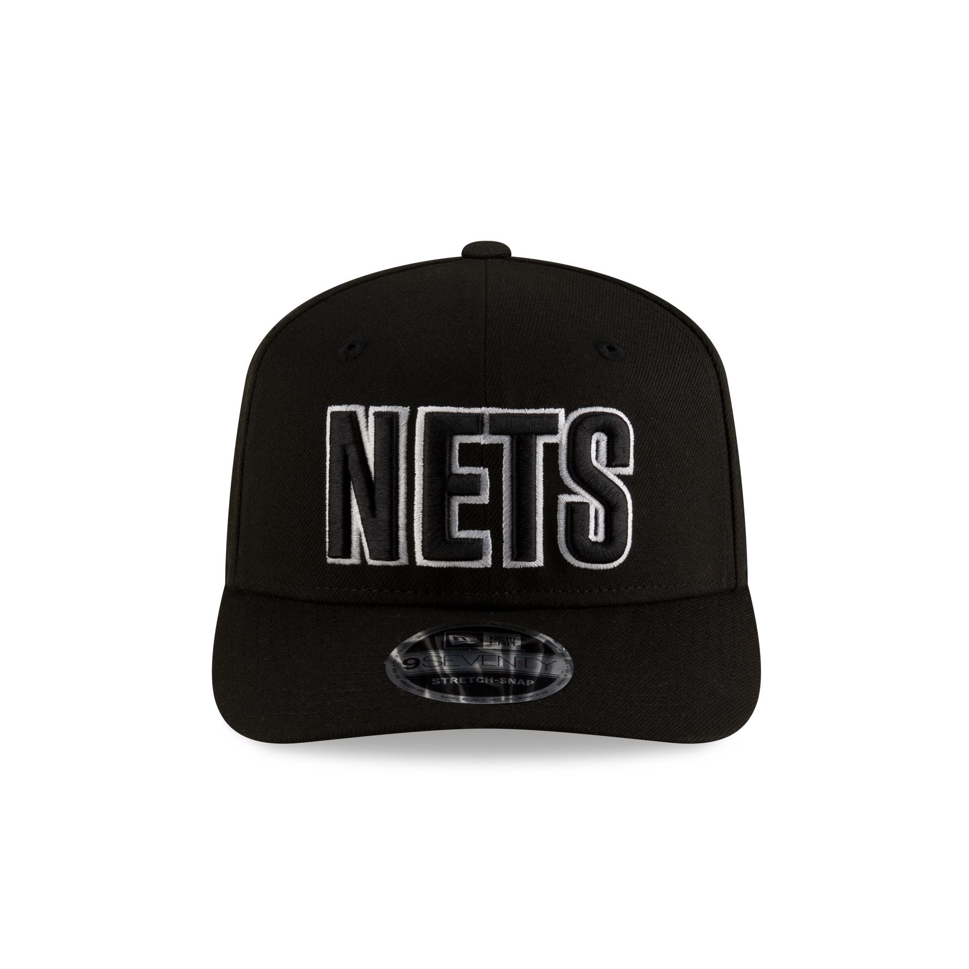 Brooklyn Nets 2025 Statement Edition 9SEVENTY Stretch-Snap Hat - Image 2