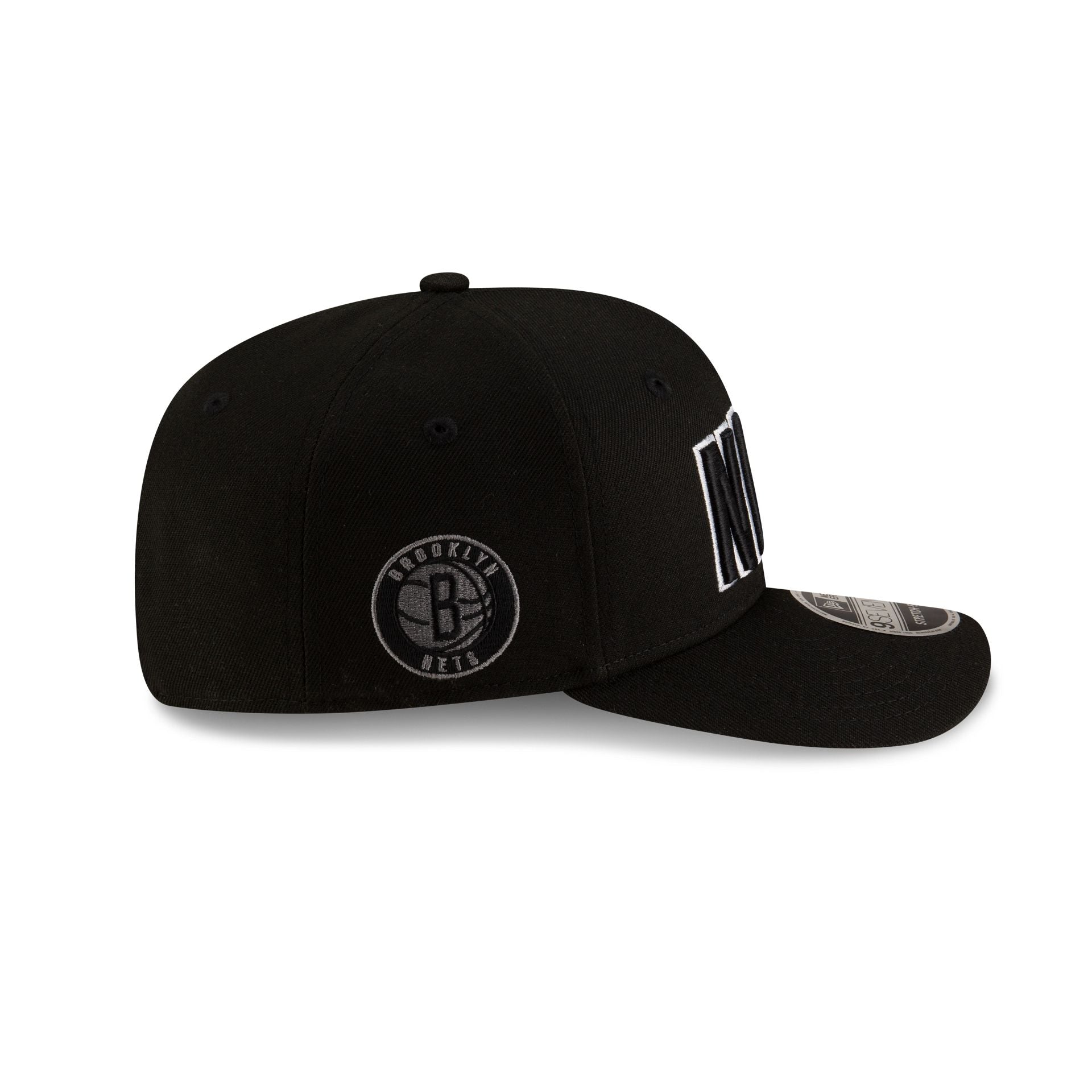 Brooklyn Nets 2025 Statement Edition 9SEVENTY Stretch-Snap Hat - Image 4