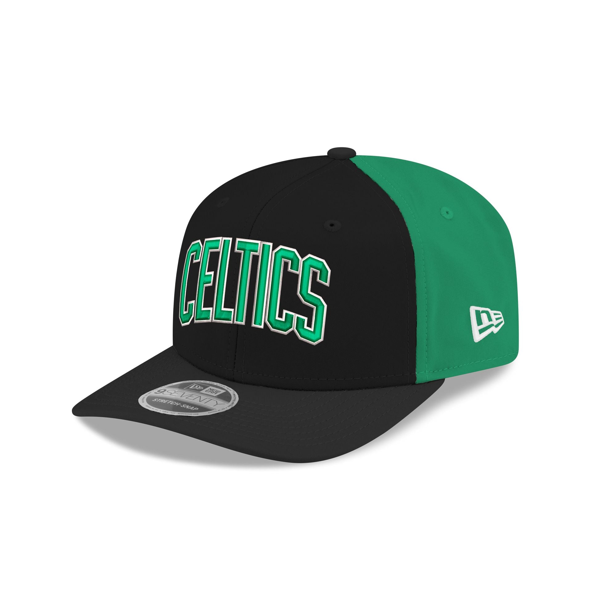 Boston Celtics 2025 Statement Edition 9SEVENTY Stretch-Snap Hat - Image 3