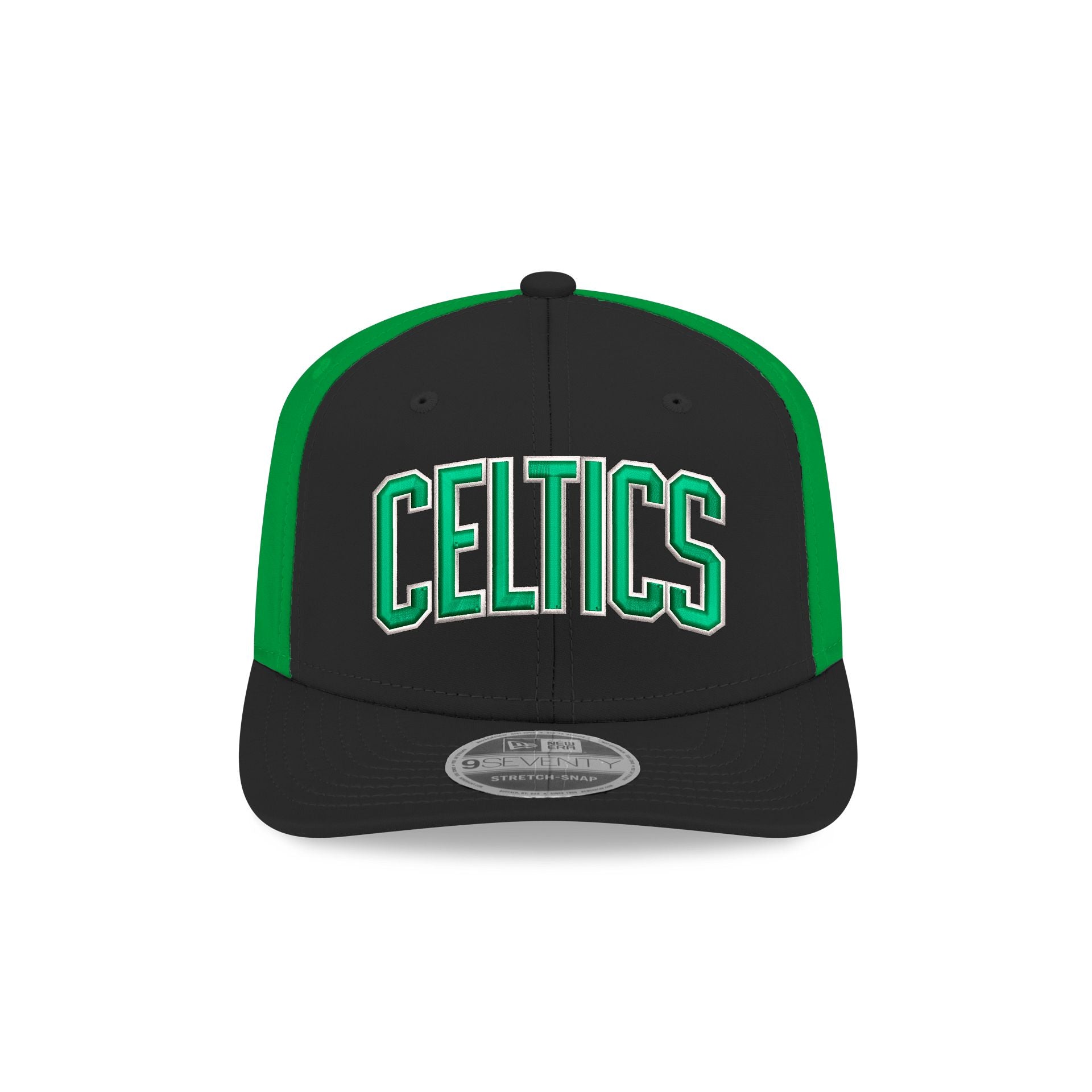 Boston Celtics 2025 Statement Edition 9SEVENTY Stretch-Snap Hat - Image 2
