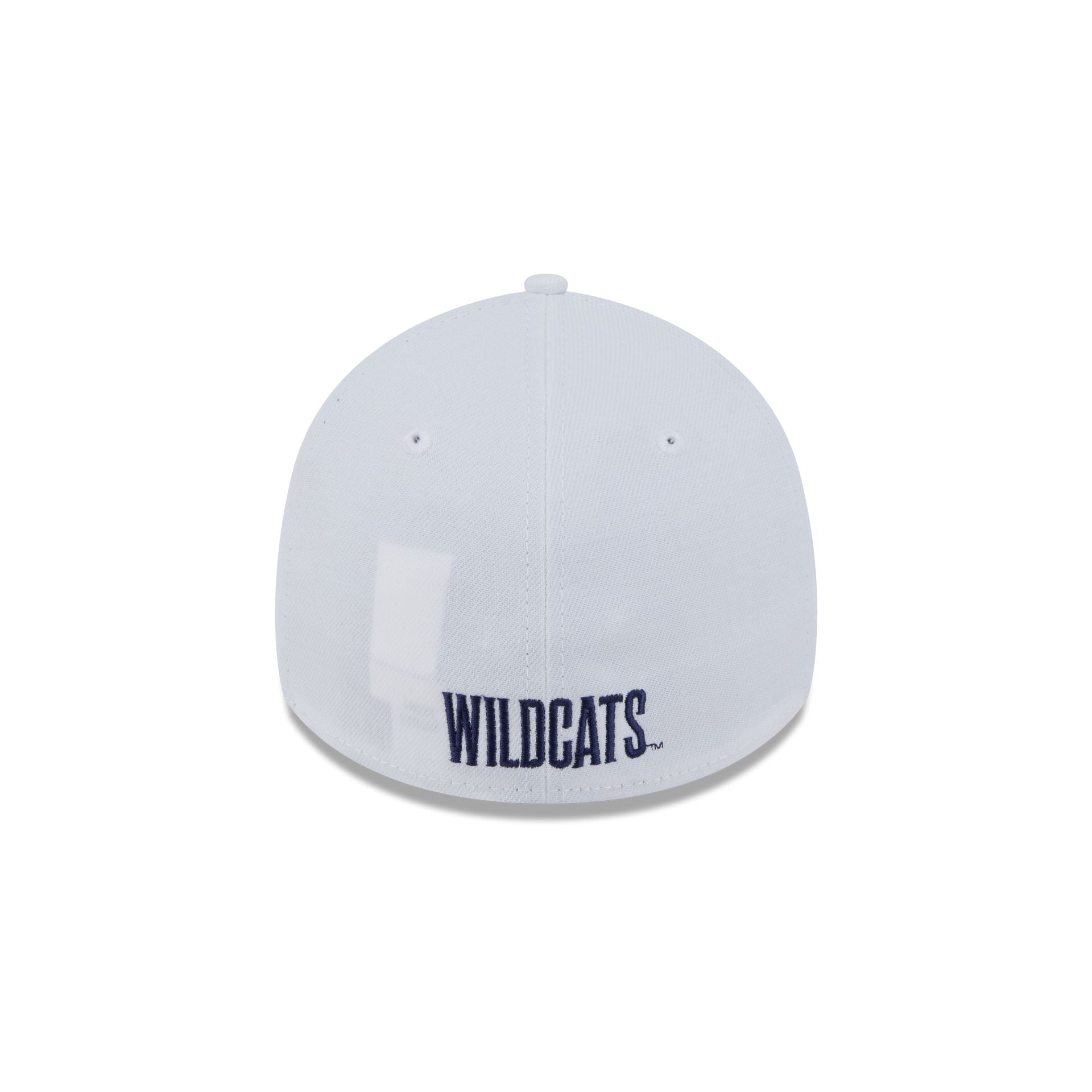 Villanova Wildcats Optic White 39THIRTY Stretch Fit Hat - Image 6