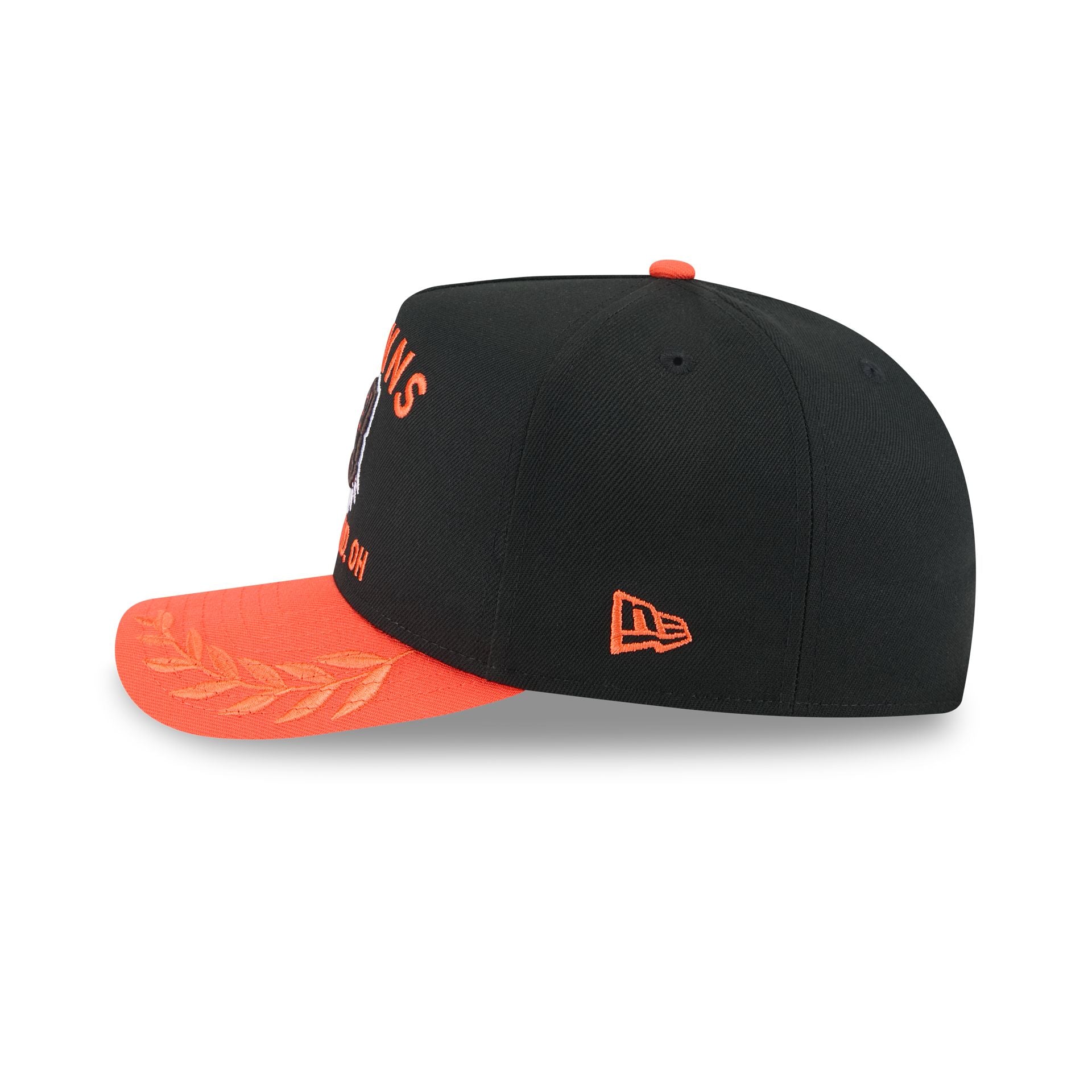 Cleveland Browns 2025 Draft Black 59FIFTY A-Frame Fitted Hat - Image 4