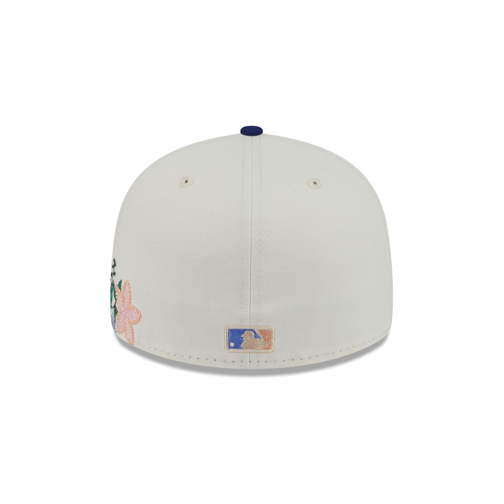 Los Angeles Dodgers Tonal Florals White 59FIFTY Fitted Hat - Image 6