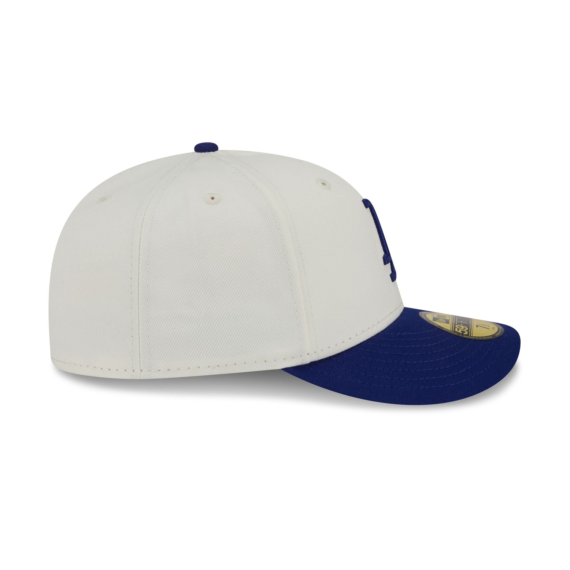 Los Angeles Dodgers Tonal Florals White 59FIFTY Fitted Hat - Image 5
