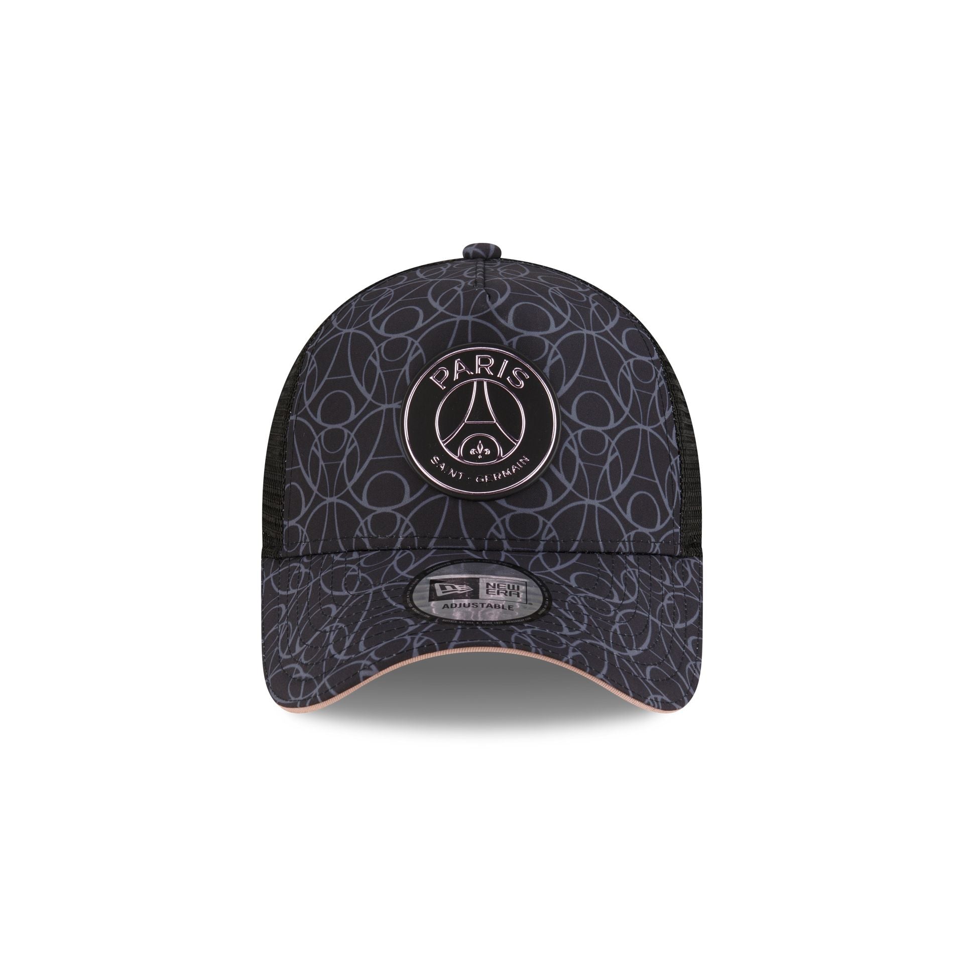 Paris Saint-Germain Tonal All Over Print 9FORTY A-Frame Trucker Hat - Image 2