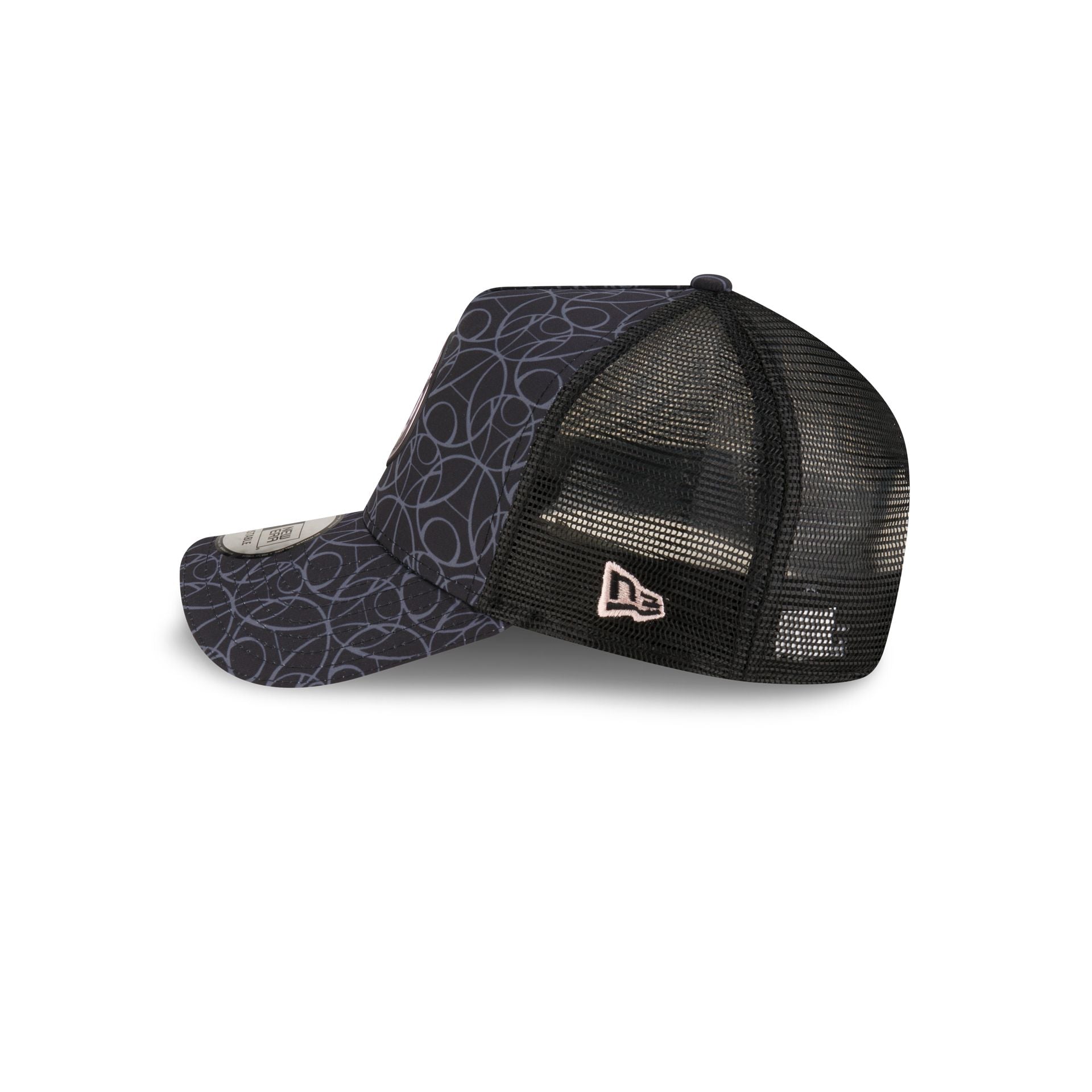 Paris Saint-Germain Tonal All Over Print 9FORTY A-Frame Trucker Hat - Image 4