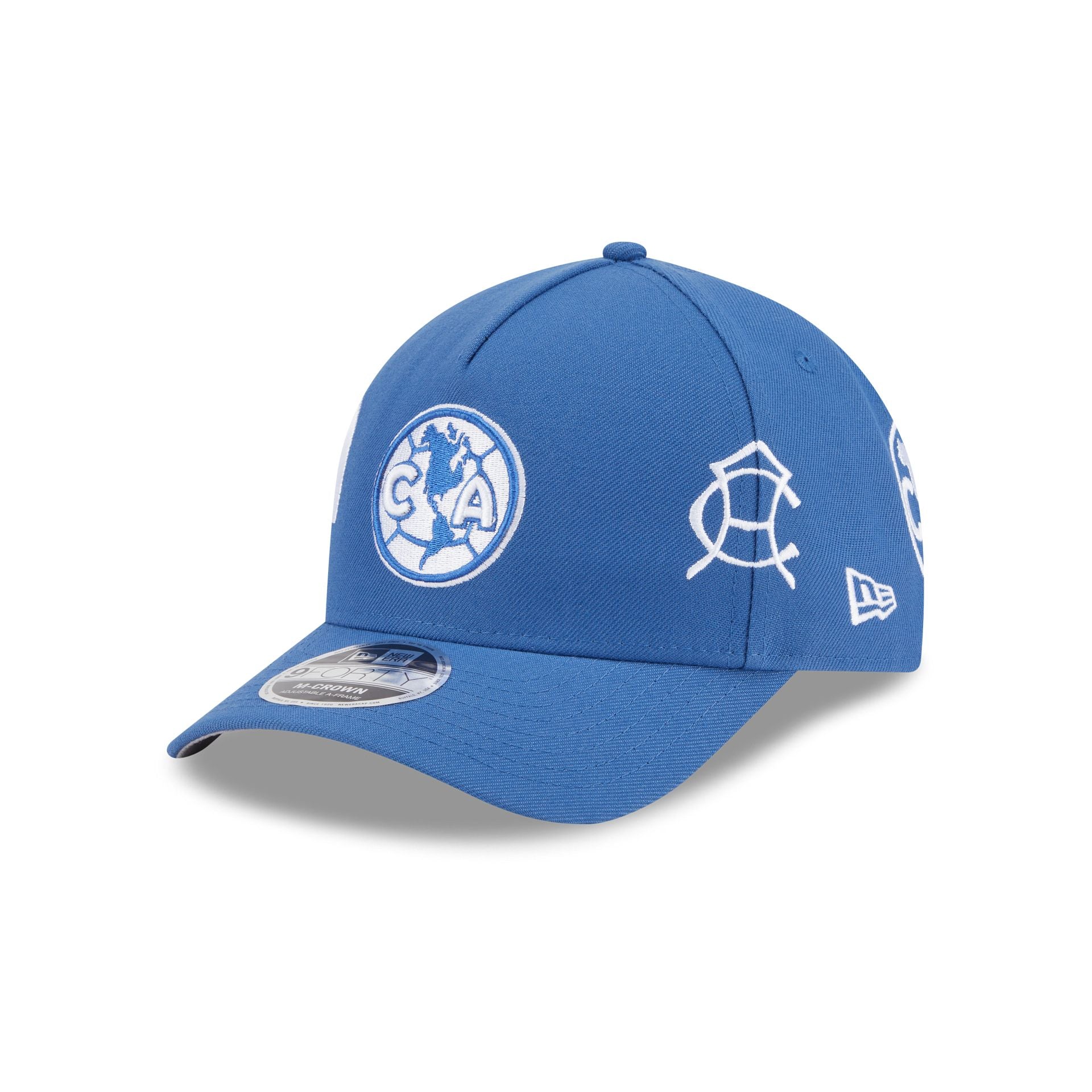 Club Am??rica Indigo 9FORTY M-Crown A-Frame Trucker Hat - Image 3