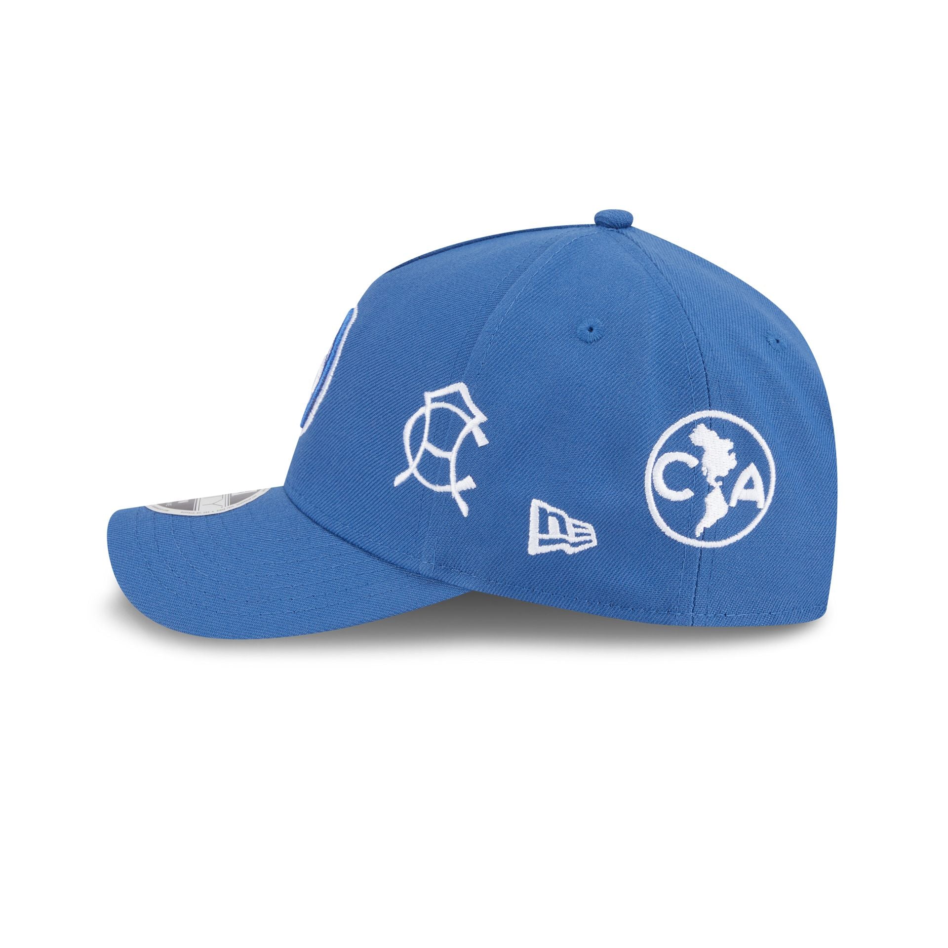 Club Am??rica Indigo 9FORTY M-Crown A-Frame Trucker Hat - Image 5