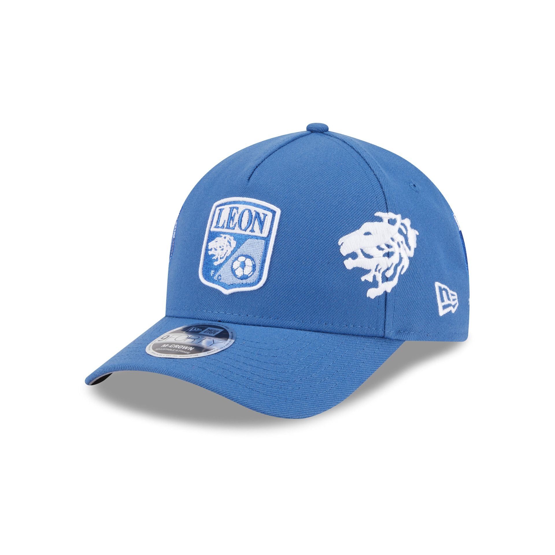Club Le??n Indigo 9FORTY M-Crown A-Frame Trucker Hat - Image 3