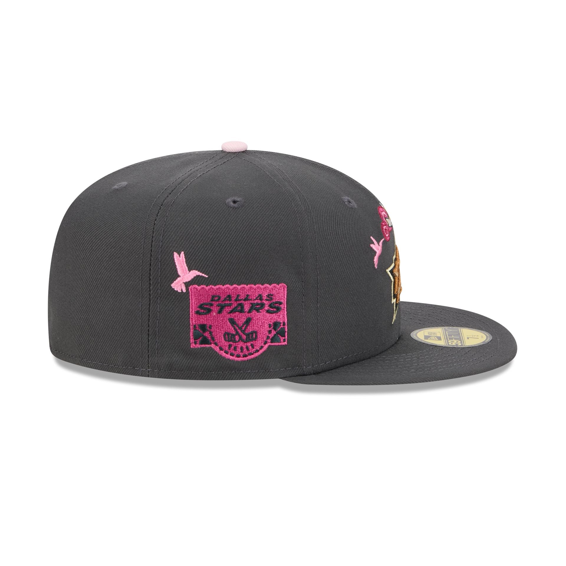 Dallas Stars Day of the Dead Graphite 59FIFTY Fitted Hat - Image 4