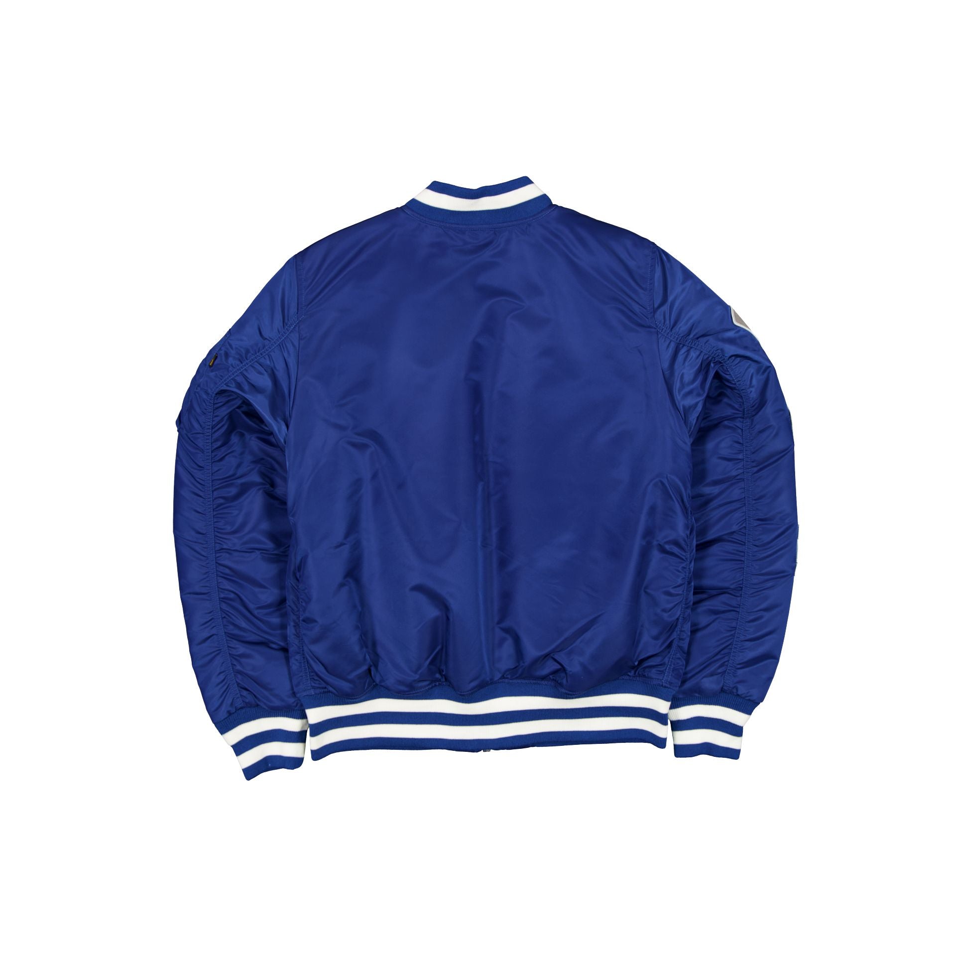Alpha Industries x Detroit Lions Blue MA-1 Bomber Jacket - Image 2